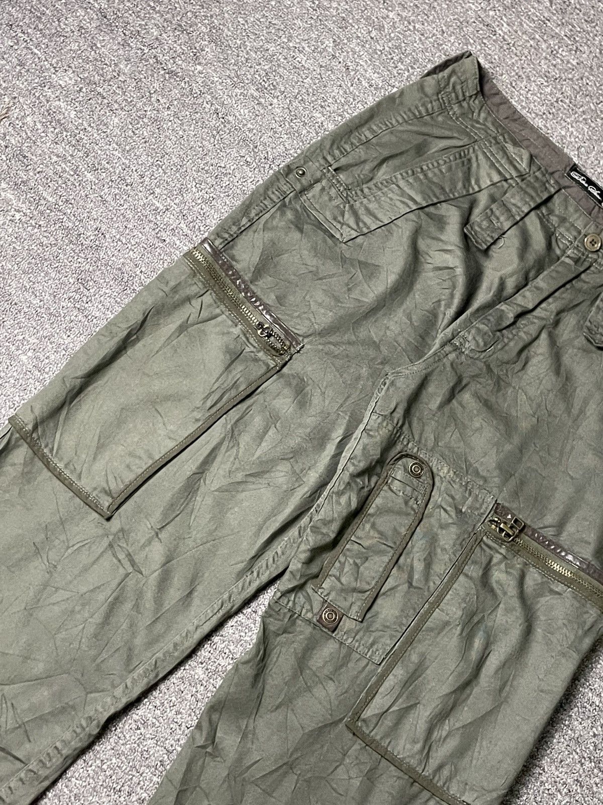 If Six Was Nine × Japanese Brand × Le Grande Bleu (L.G.B.) Bike Star Brand Cargo Pants (68) Size US 32 / EU 48 - 2 Thumbnail
