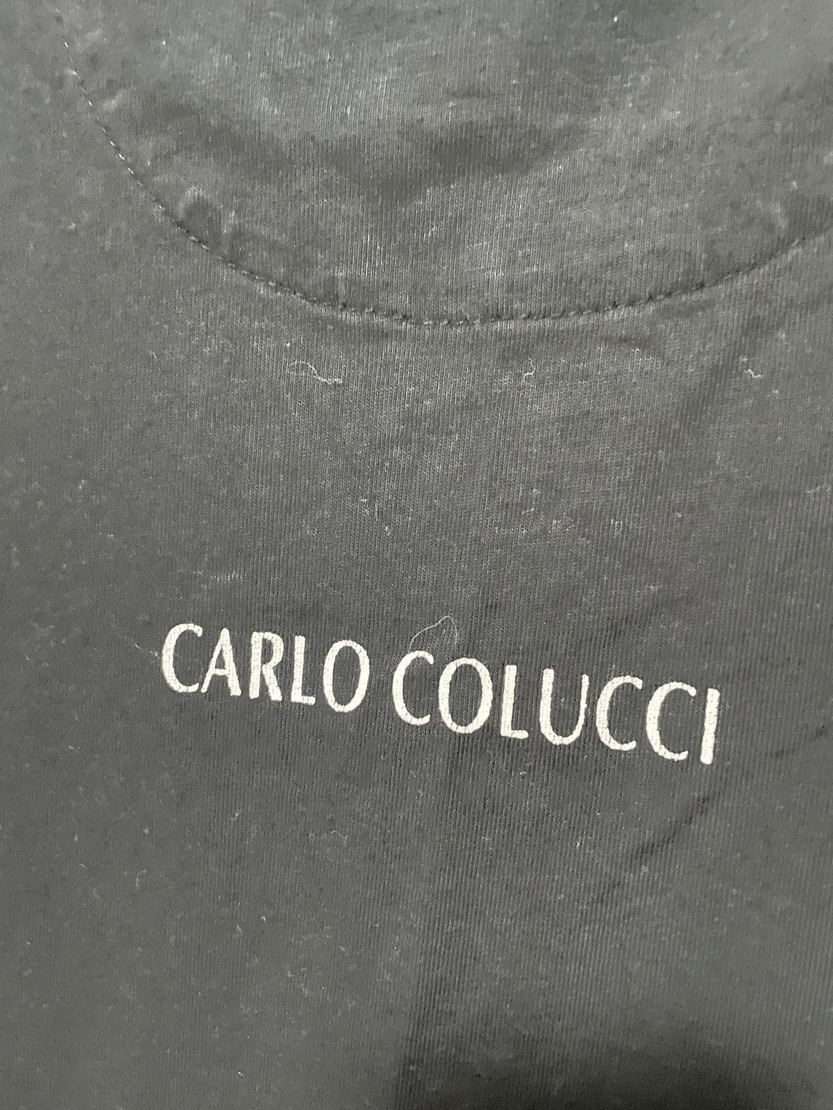 Carlo Colucci Carlo Colucci Vintage Black Logo Streetwear T-Shirt M Size US M / EU 48-50 / 2 - 3 Thumbnail