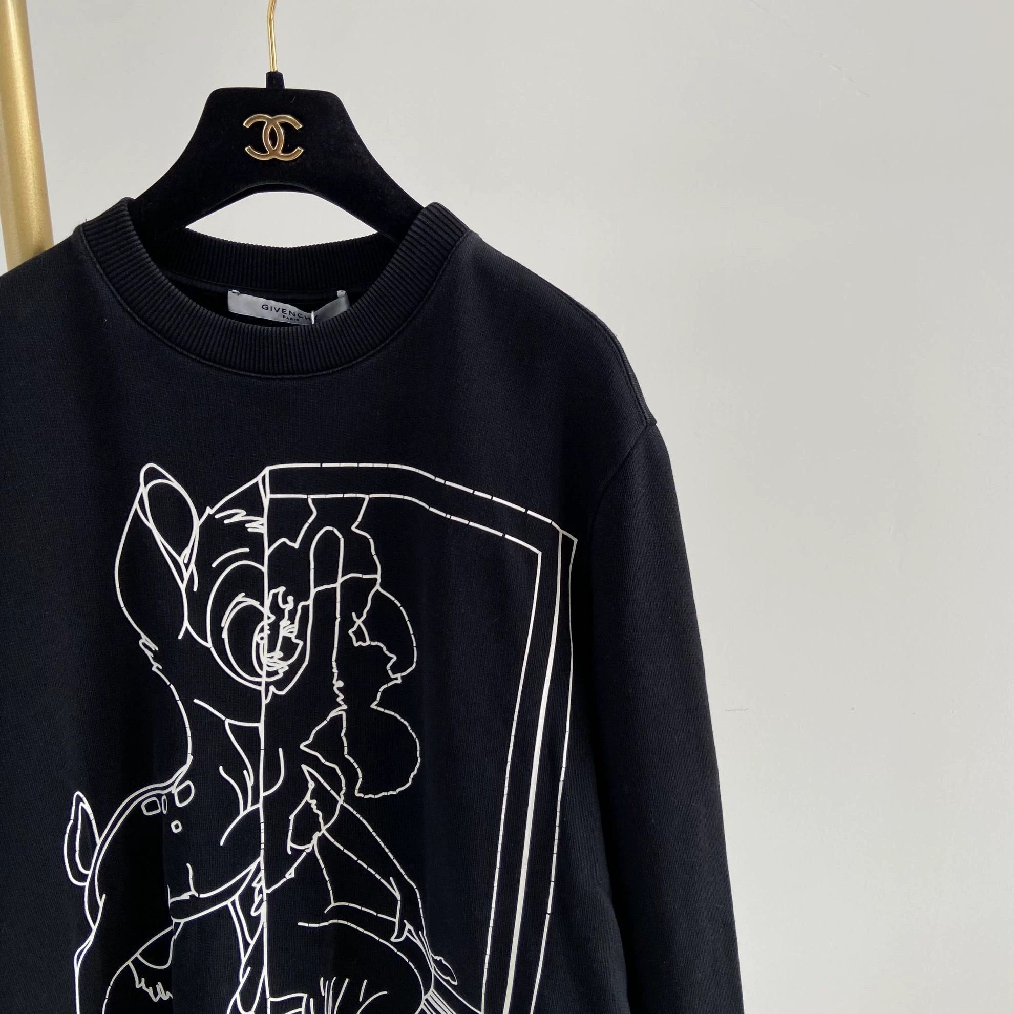 Givenchy Givenchy deer print sweatshirt XS 9057 Size US XS / EU 42 / 0 - 3 Thumbnail
