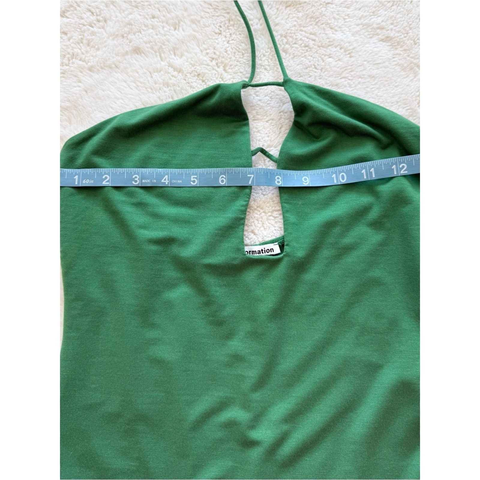 Reformation NEW!!! Reformation women green bodysuit size S Size S / US 4 / IT 40 - 6 Thumbnail