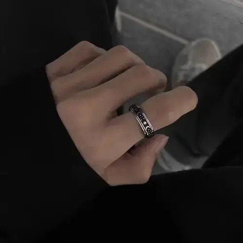 Designer × Vintage Retro punk ring Size ONE SIZE - 2 Thumbnail