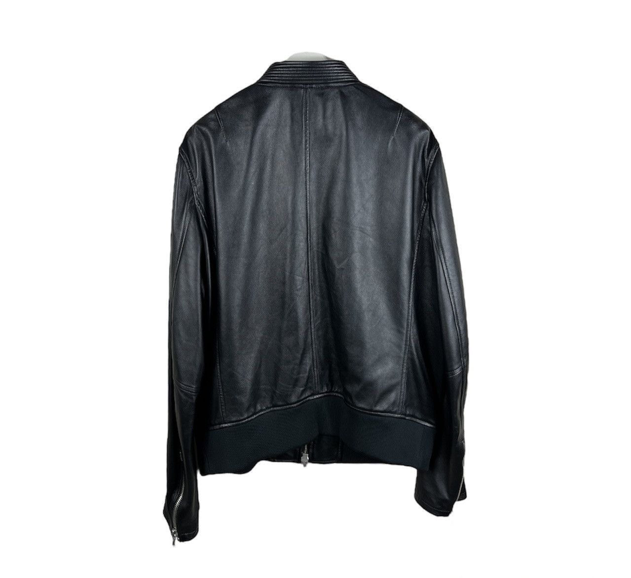 Diesel Black Gold Diesel Black Gold lambskin leather 5 zip jacket luxury Size US L / EU 52-54 / 3 - 2 Thumbnail