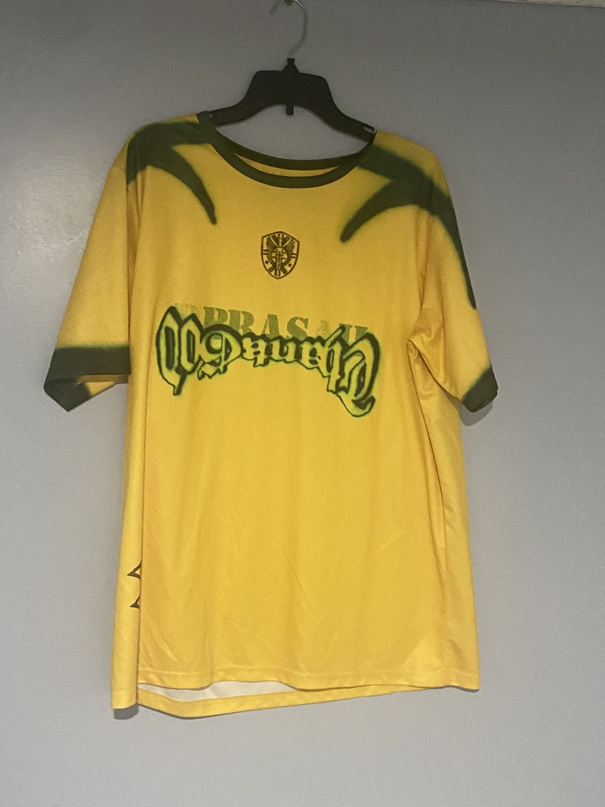 Travis Scott ITALY SOCCER JERSEY | Grailed