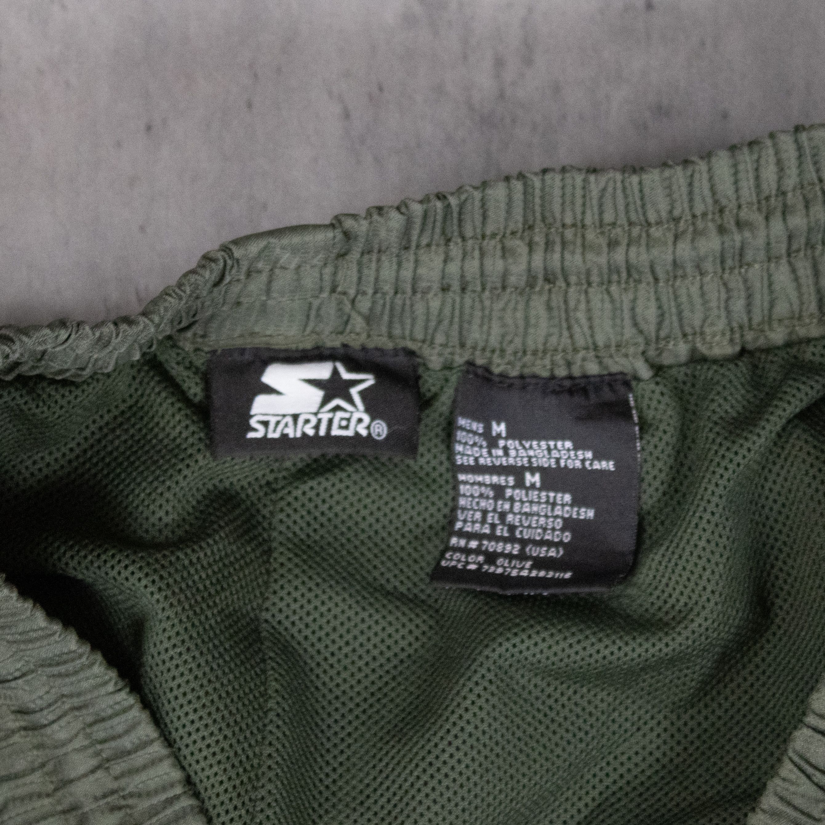 Starter Y2K 2000s Starter Baggy Relax Cargo Green Pant’s Size US 32 / EU 48 - 11 Thumbnail