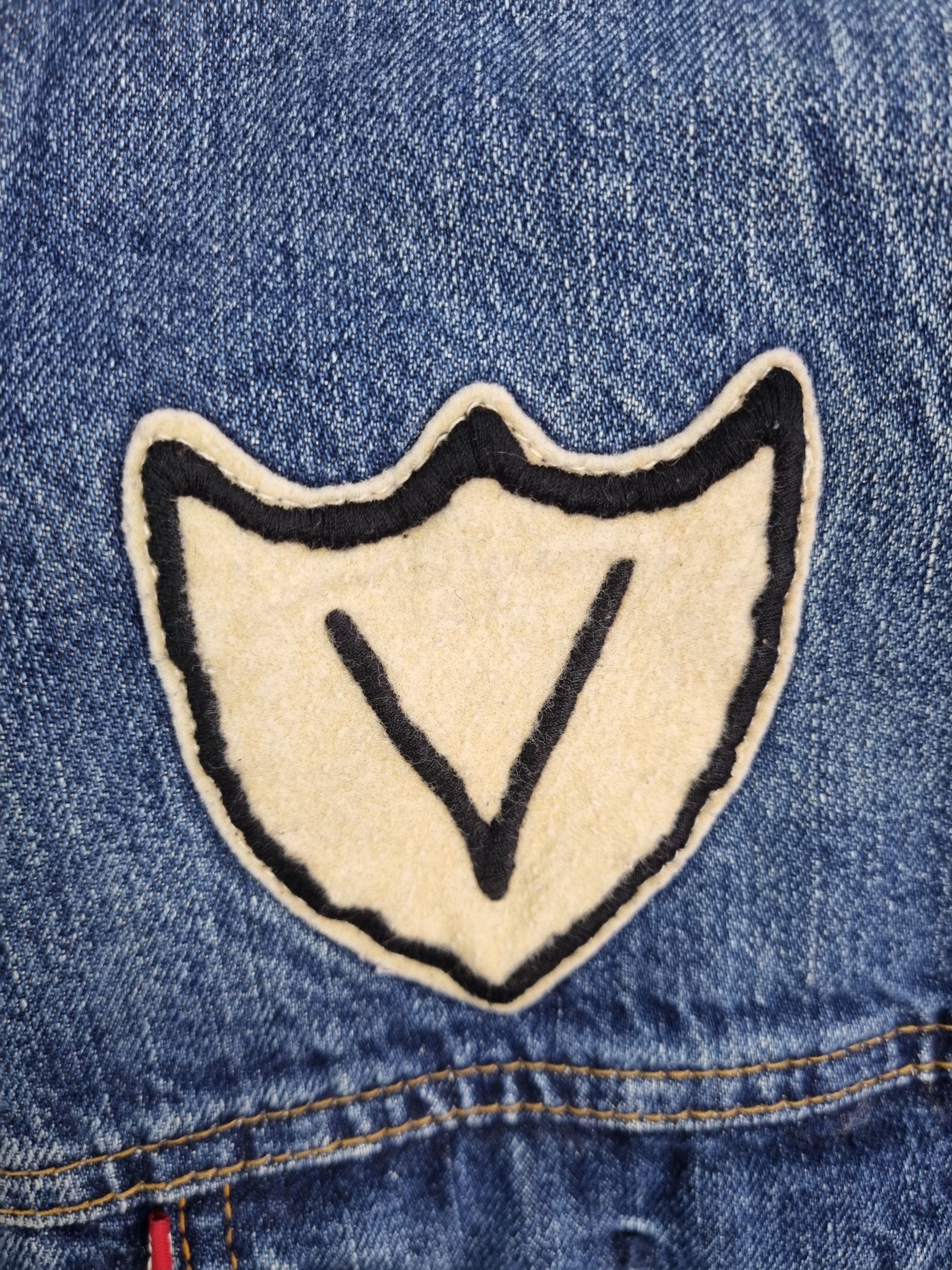 Levi's × Levi's Vintage Clothing × Vintage Distressed Faded Dirty Levi's Plaid Inside Sherpa Collar Size US M / EU 48-50 / 2 - 18 Thumbnail