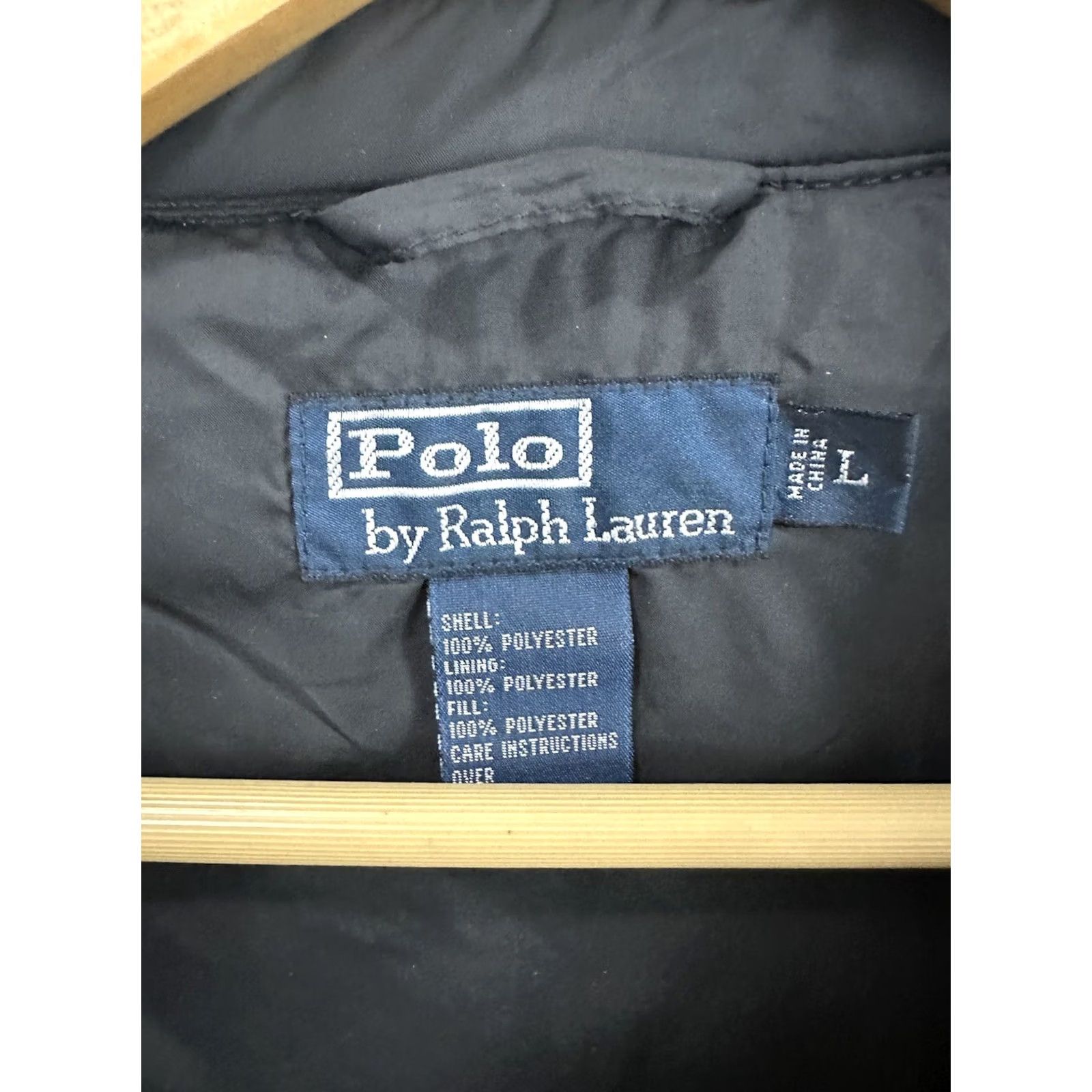 Polo Ralph Lauren VTG Polo Ralph Lauren Quilted Parka Jacket Sz L Black Men Polo Ralph Lauren Parka Quilted Insulated Polyester Jacket Size L Mens Jacket Size US L / EU 52-54 / 3 - 2 Thumbnail