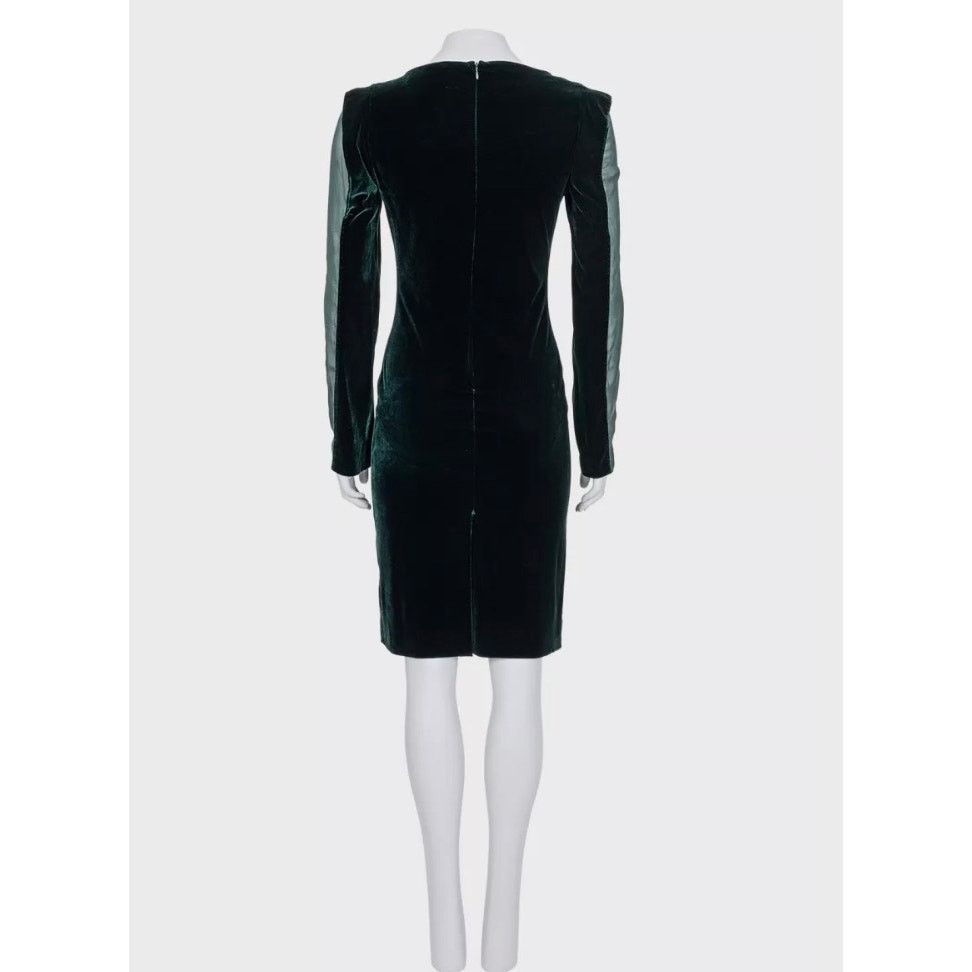 Jean Paul Gaultier Jean Paul Gaultier Velvet Sheer Insert Dress - Size M Size S / US 4 / IT 40 - 3 Thumbnail