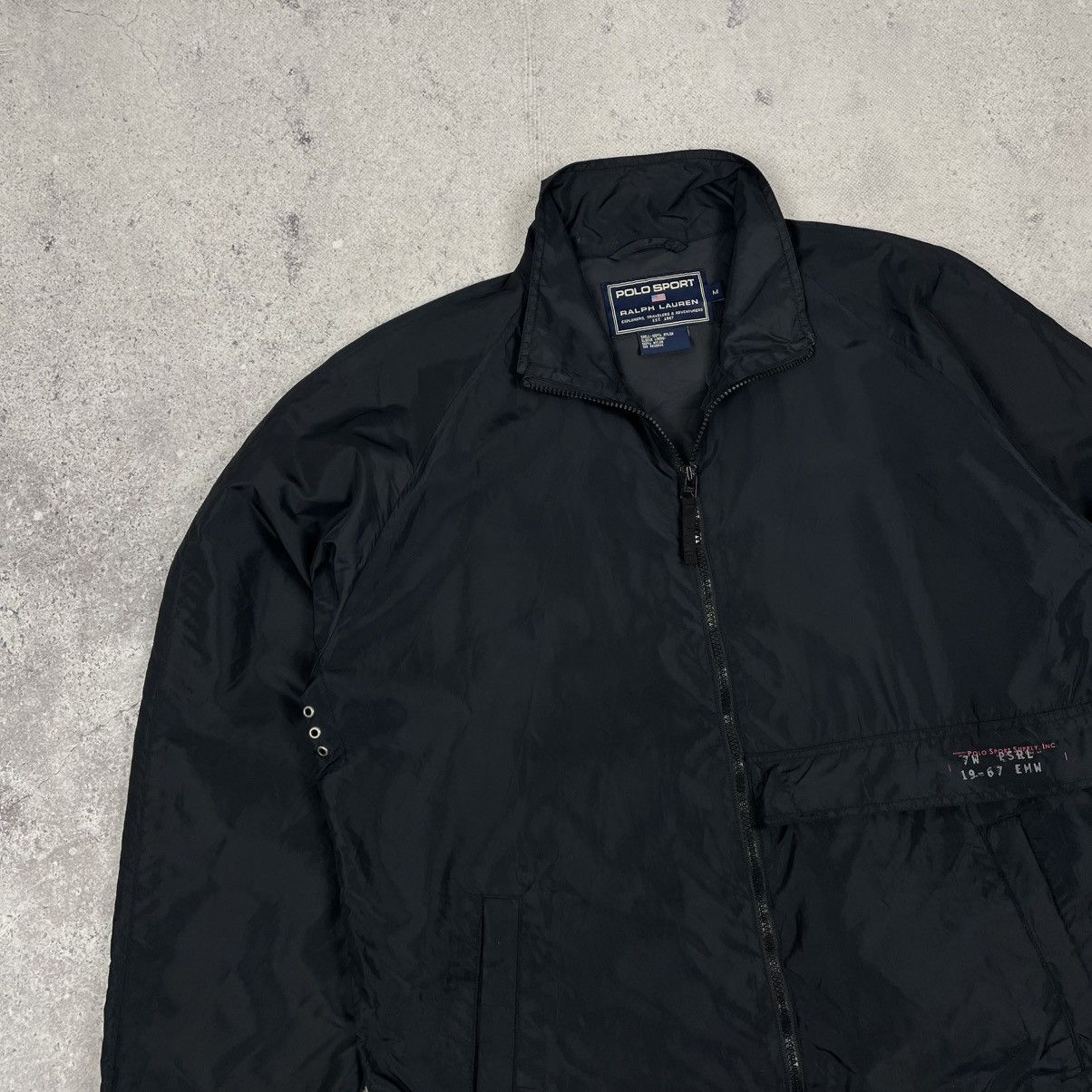 Polo Ralph Lauren × Vintage Vintage Polo Sport Ralph Lauren Packable Nylon Jacket Size US M / EU 48-50 / 2 - 4 Thumbnail