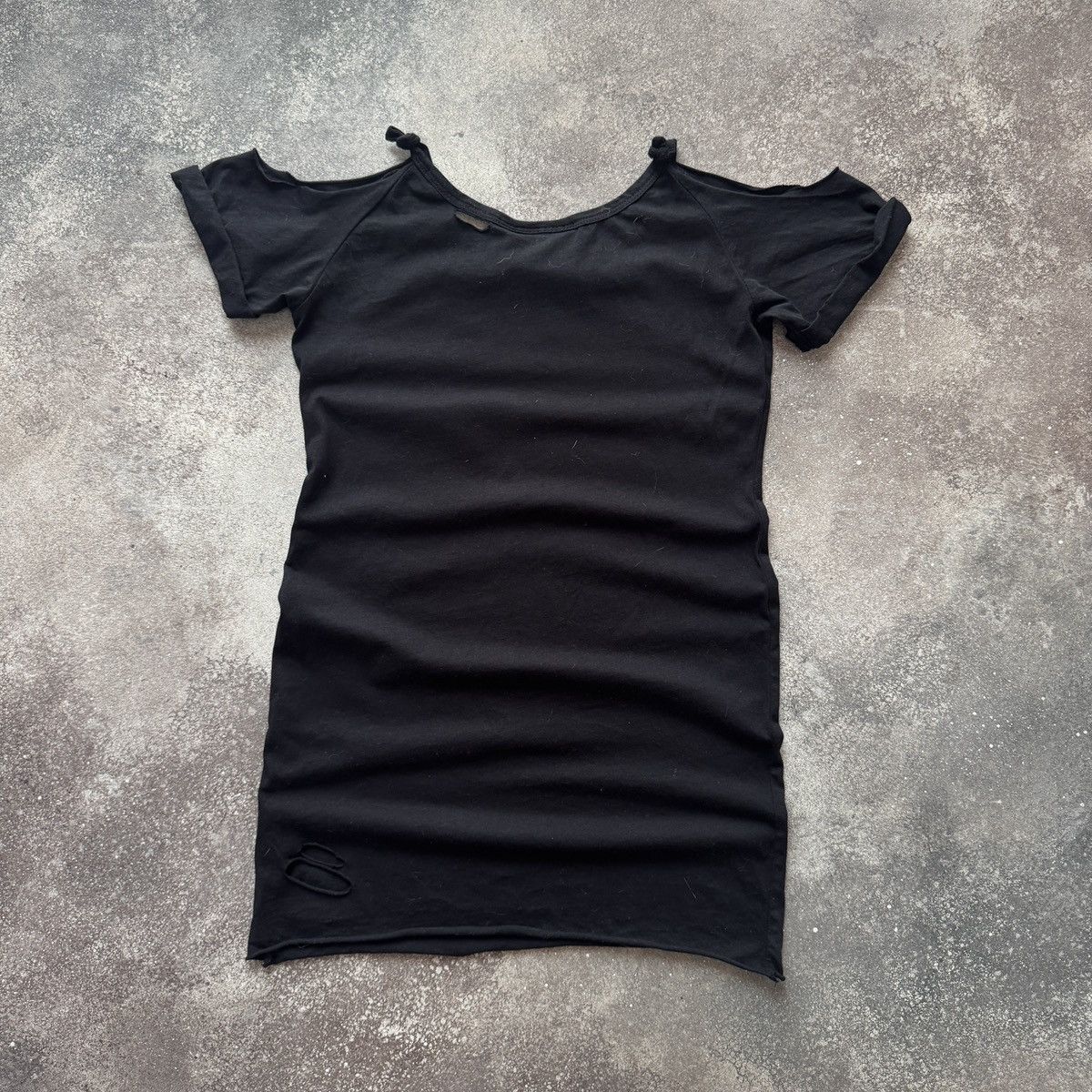 Killstar Killstar Y2K Gothic Punk Distressed Long T-Shirt / Dress Size S / US 4 / IT 40 - 9 Thumbnail
