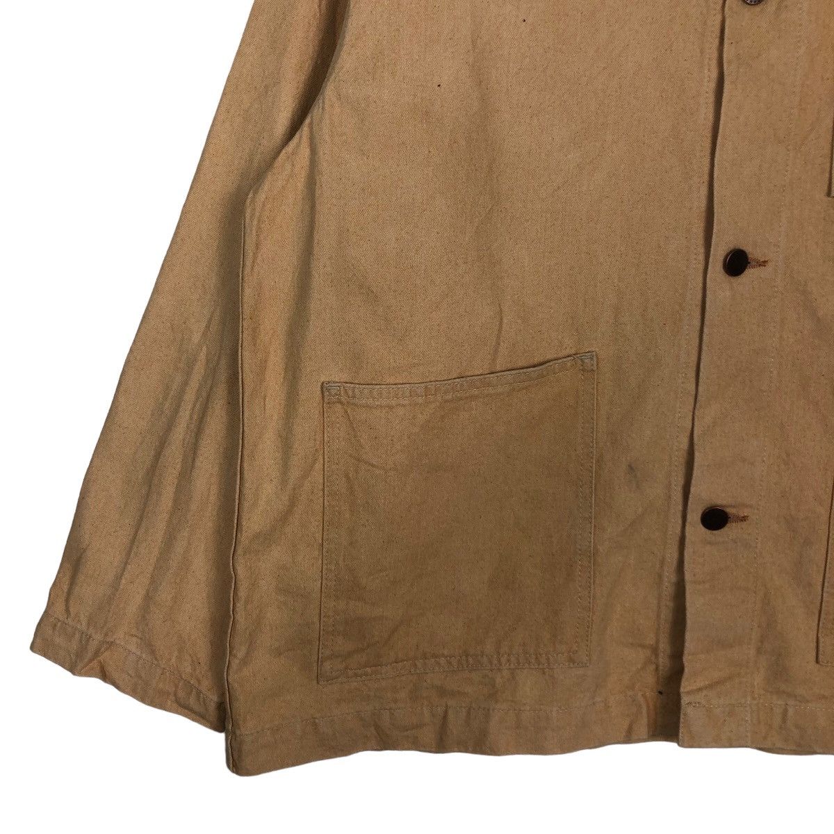 Japanese Brand 🔥Vintage Chore Jacket GU Japan Issey Miyake Design Size US L / EU 52-54 / 3 - 4 Thumbnail