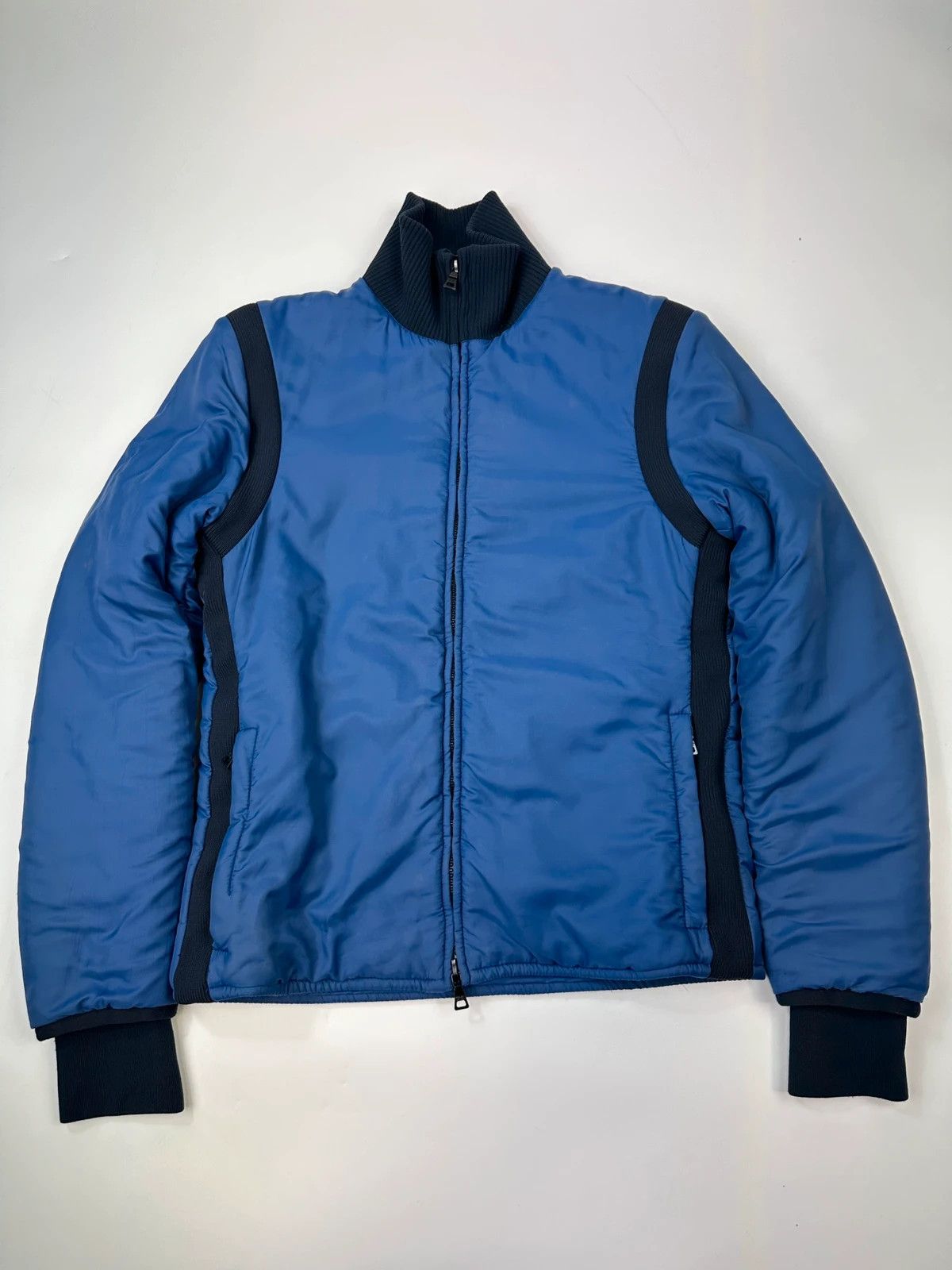 Prada Prada Sport Early Sample Electric Blue Padded Nylon Jacket Size US M / EU 48-50 / 2 - 3 Thumbnail