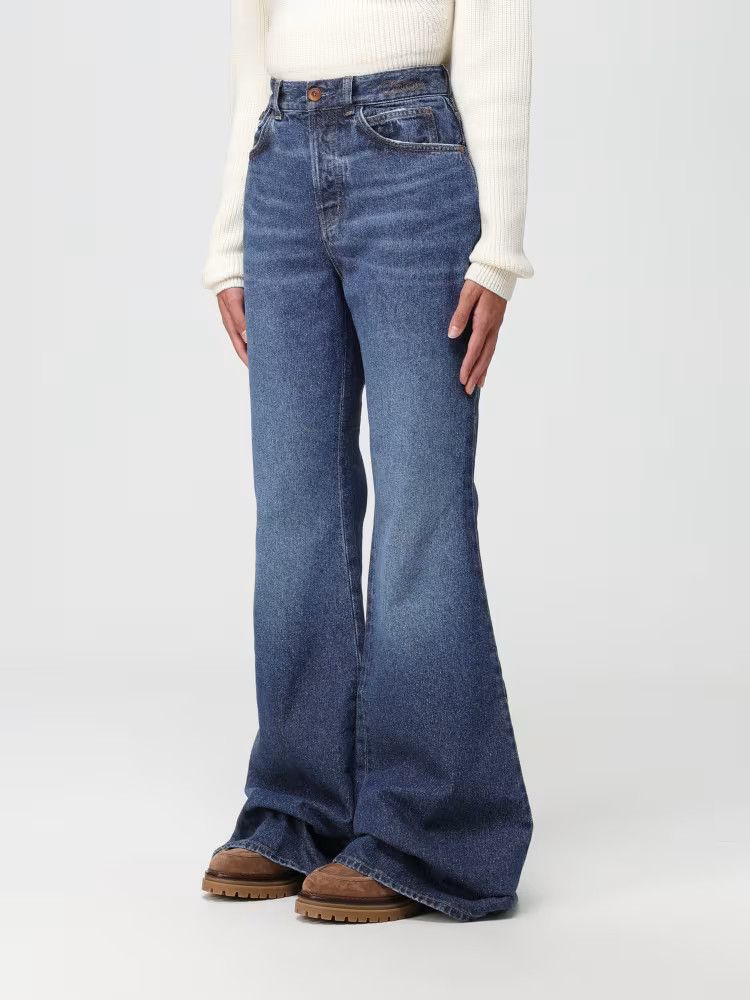 Chloe o1y0825 Denim Pant in Blue Size 27" / US 4 / IT 40 - 4 Thumbnail