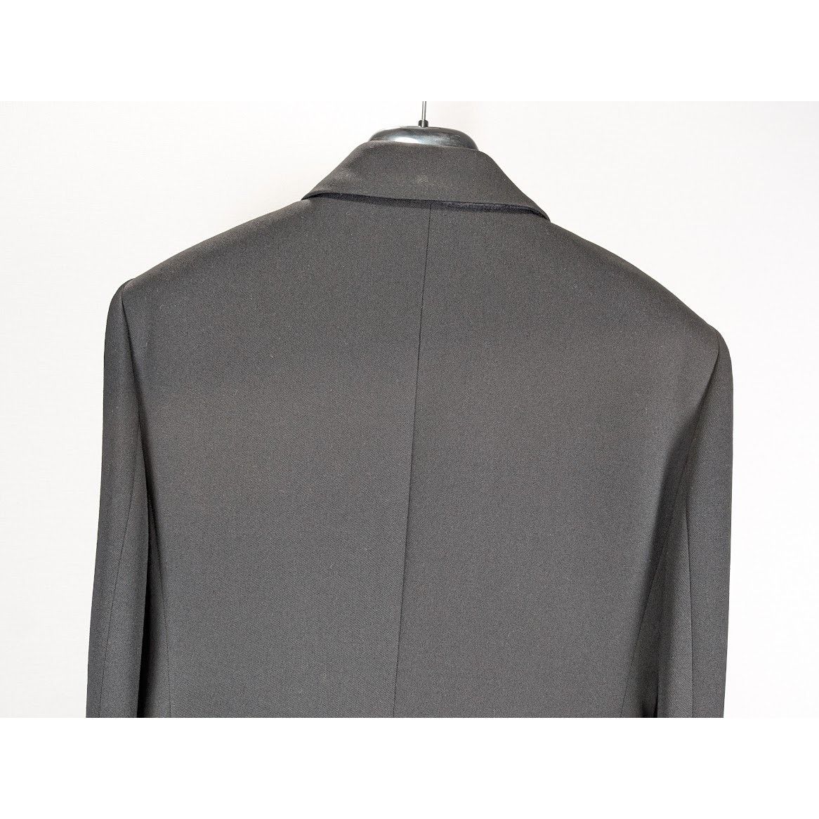 Saint Laurent Paris o1rshd1 Grain De Poudre De Laine Evening Jacket in Noir Size US L / EU 52-54 / 3 - 15 Thumbnail