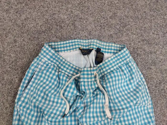 Polo Ralph Lauren Vintage Polo Ralph Lauren Blue checkered Cotton Blend Shorts Size US 32 / EU 48 - 3 Thumbnail