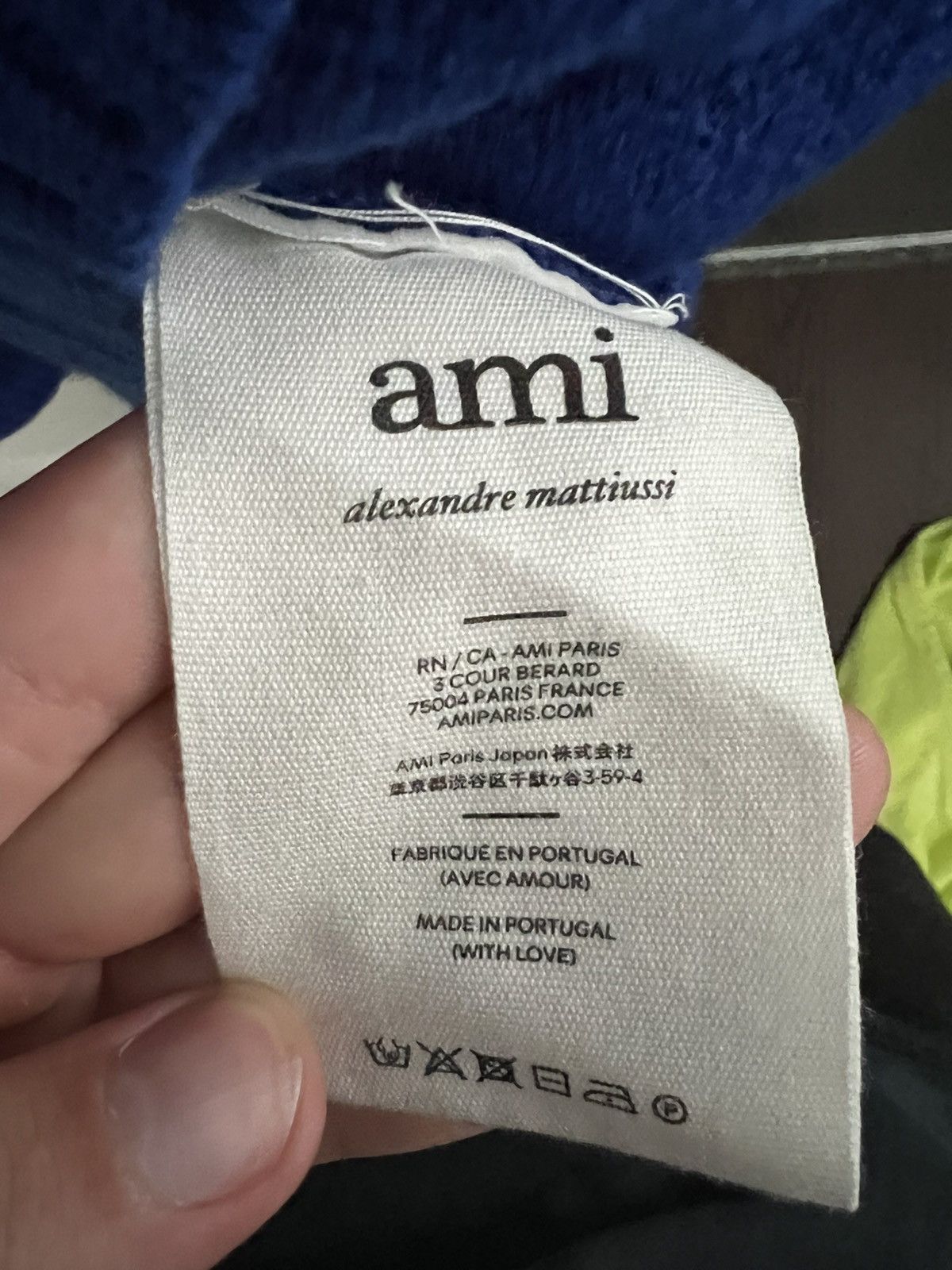 AMI Ami royal blue turtleneck sweater Size US L / EU 52-54 / 3 - 5 Thumbnail