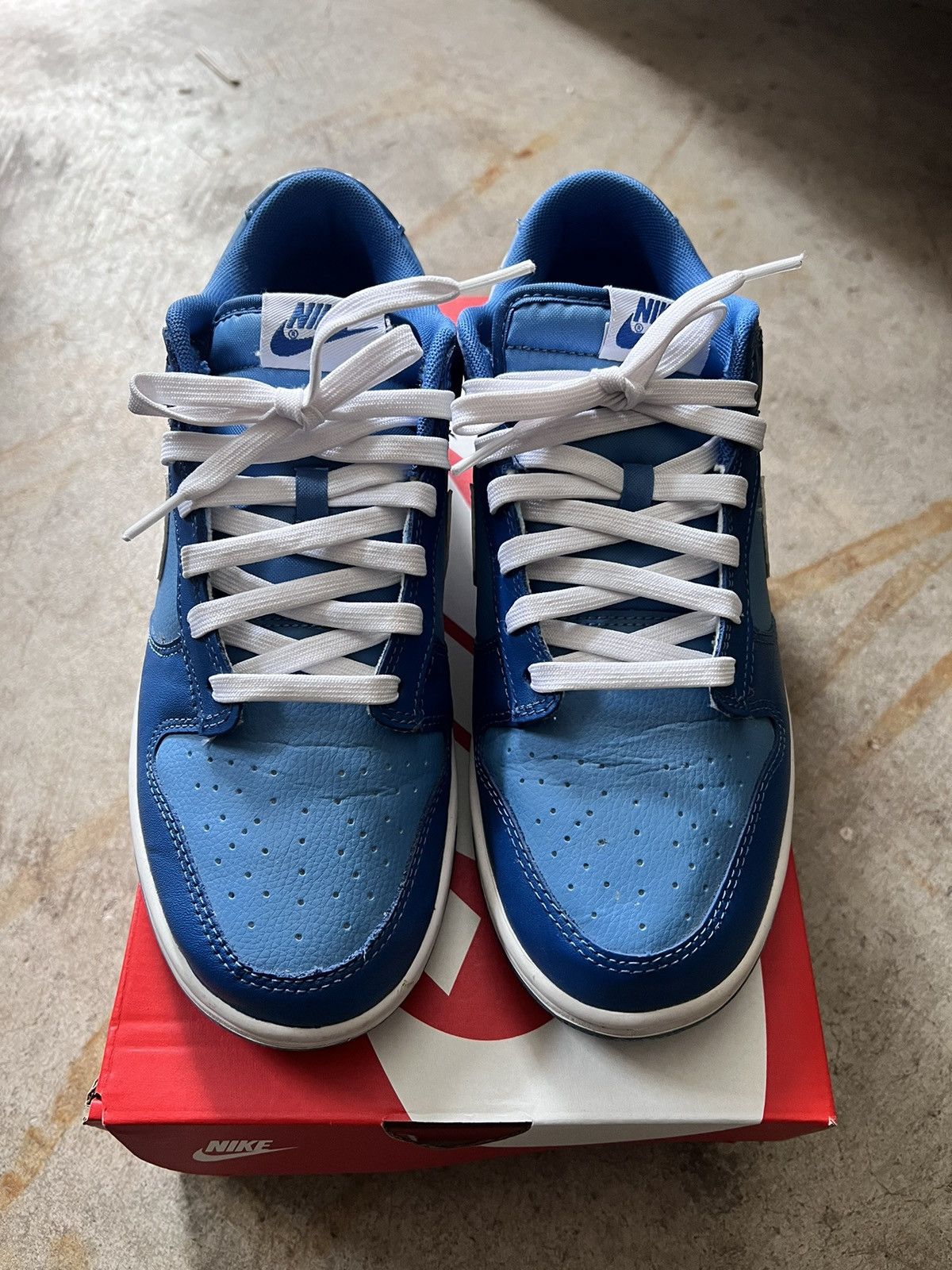 Nike Nike Dunk Low Marina Blue Size US 8.5 / EU 41-42 - 3 Thumbnail