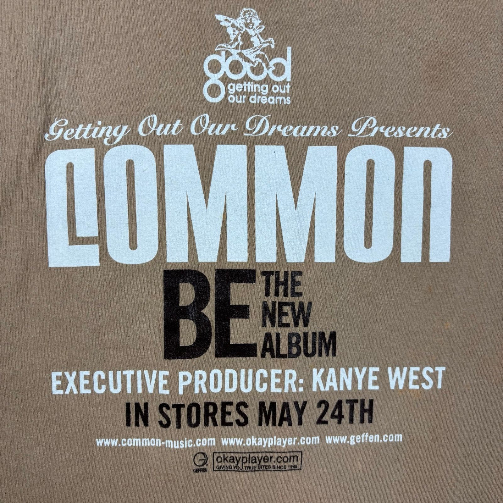 Alstyle Common Rap Tee Official "Be" Album Kanye West 2005 XL Shirt Size US XL / EU 56 / 4 - 5 Thumbnail
