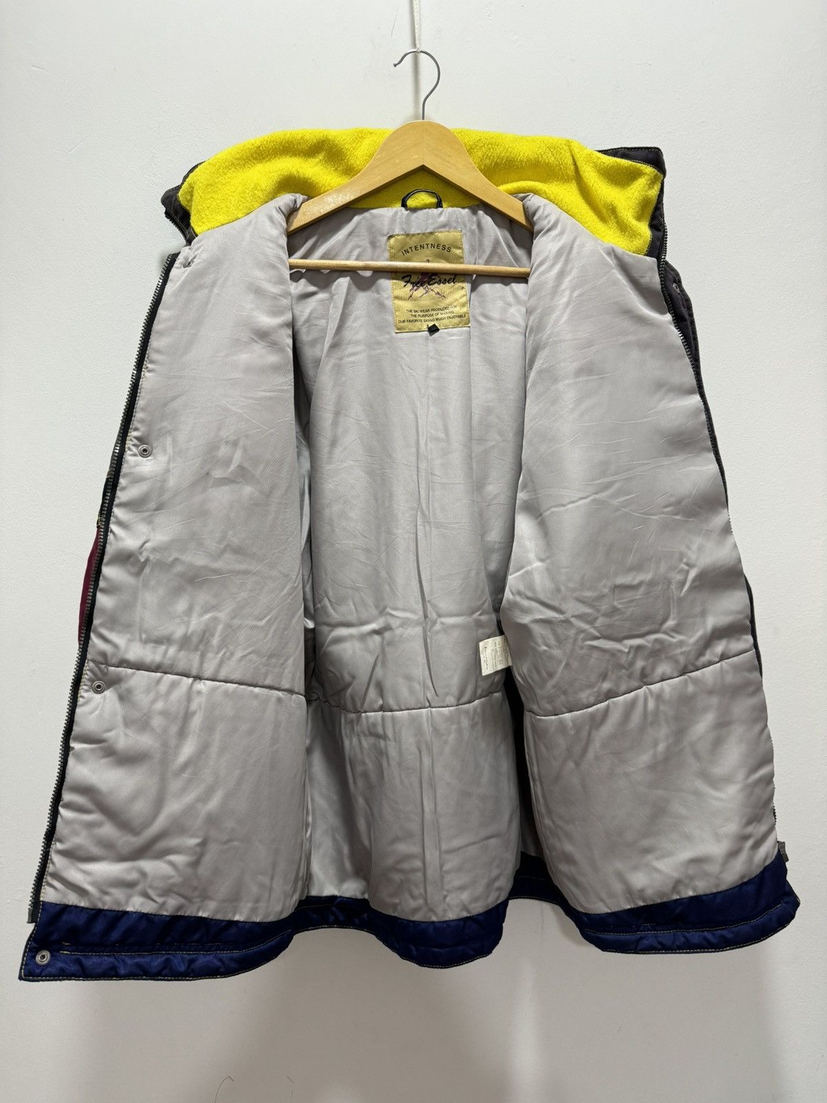 VINTAGE INTENTNESD FREE ESSEL MULTICOLOUR SKI JACKET