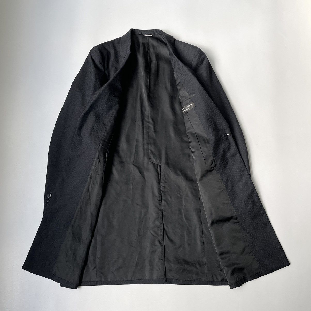 Comme des Garcons A/W 06 Grid Check Wool Overcoat Size US M / EU 48-50 / 2 - 11 Thumbnail