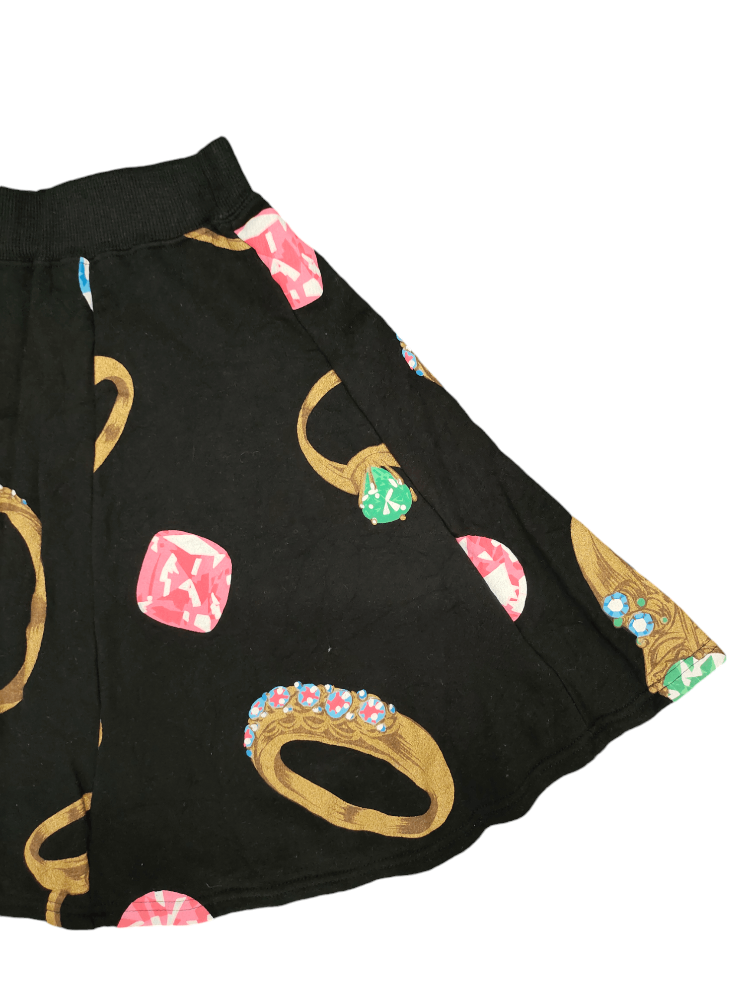 Issey Miyake Vintage 80s Iconic Issey Miyake Ring & Diamond Mini Skirt Size 30" / US 8 / IT 44 - 3 Thumbnail