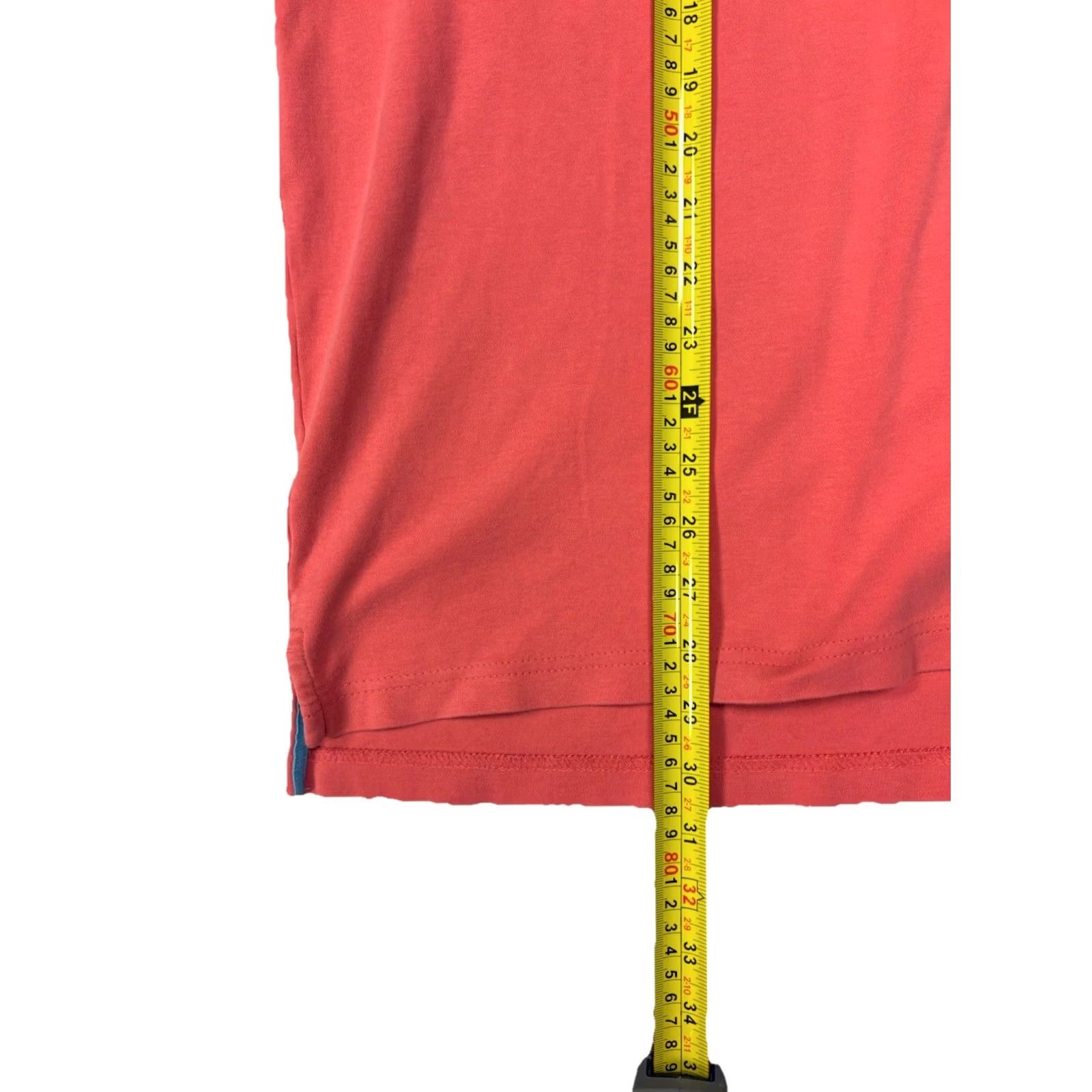 U.S. Polo Assn. U.S Polo Assn Polo Shirt Luxury Feel Short Sleeve 100% Cotton Salmon Mens 3XL Size US XXL / EU 58 / 5 - 4 Thumbnail