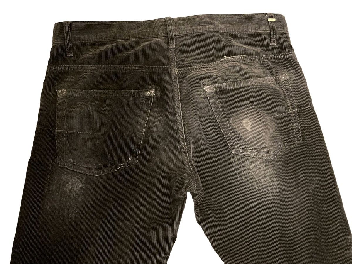 Dior Dior Homme 09AW “Angles” Distressed Corduroys Size US 31 - 6 Thumbnail