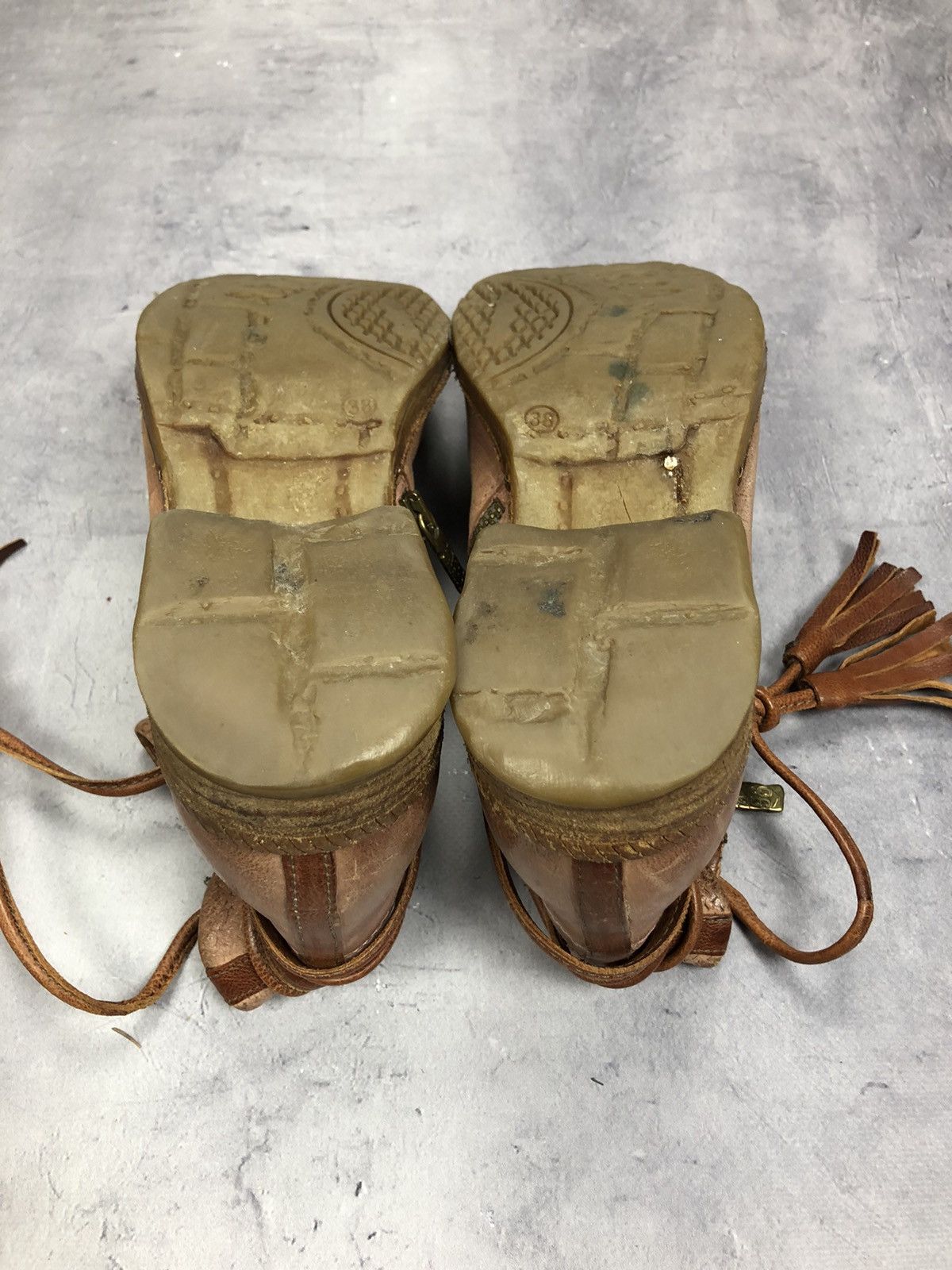 A.S.98 × Vintage A.S.98 Airstep Boots Comfort Zip Fringe Boho Sz EUR 38 Size US 8 / IT 38 - 13 Thumbnail