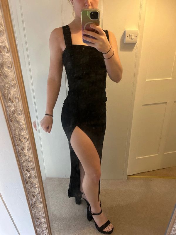 Nasty Gal Black maxi dress Size S / US 4 / IT 40 - 3 Thumbnail