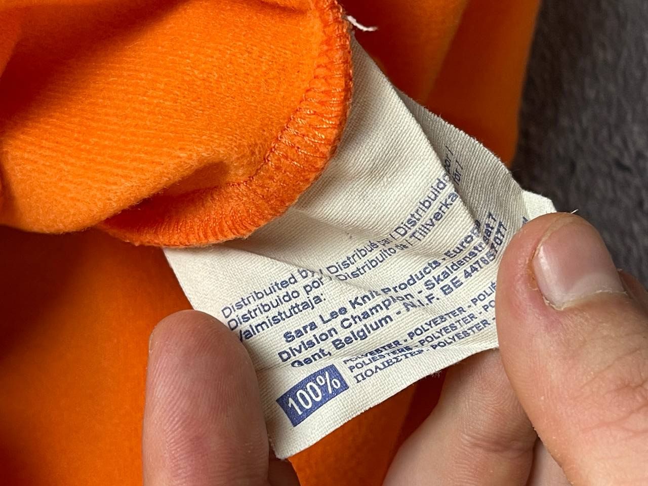 Champion Vintage Orange Tracksuit jacket size M Size US M / EU 48-50 / 2 - 3 Thumbnail