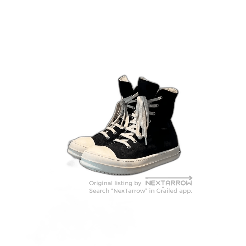 Rick Owens rickowens drkshdw high top sneakers. Size US 8 / EU 41 - 1 Thumbnail