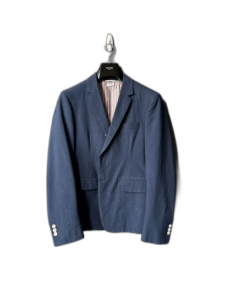 Thom Browne Blue Suit Jacket