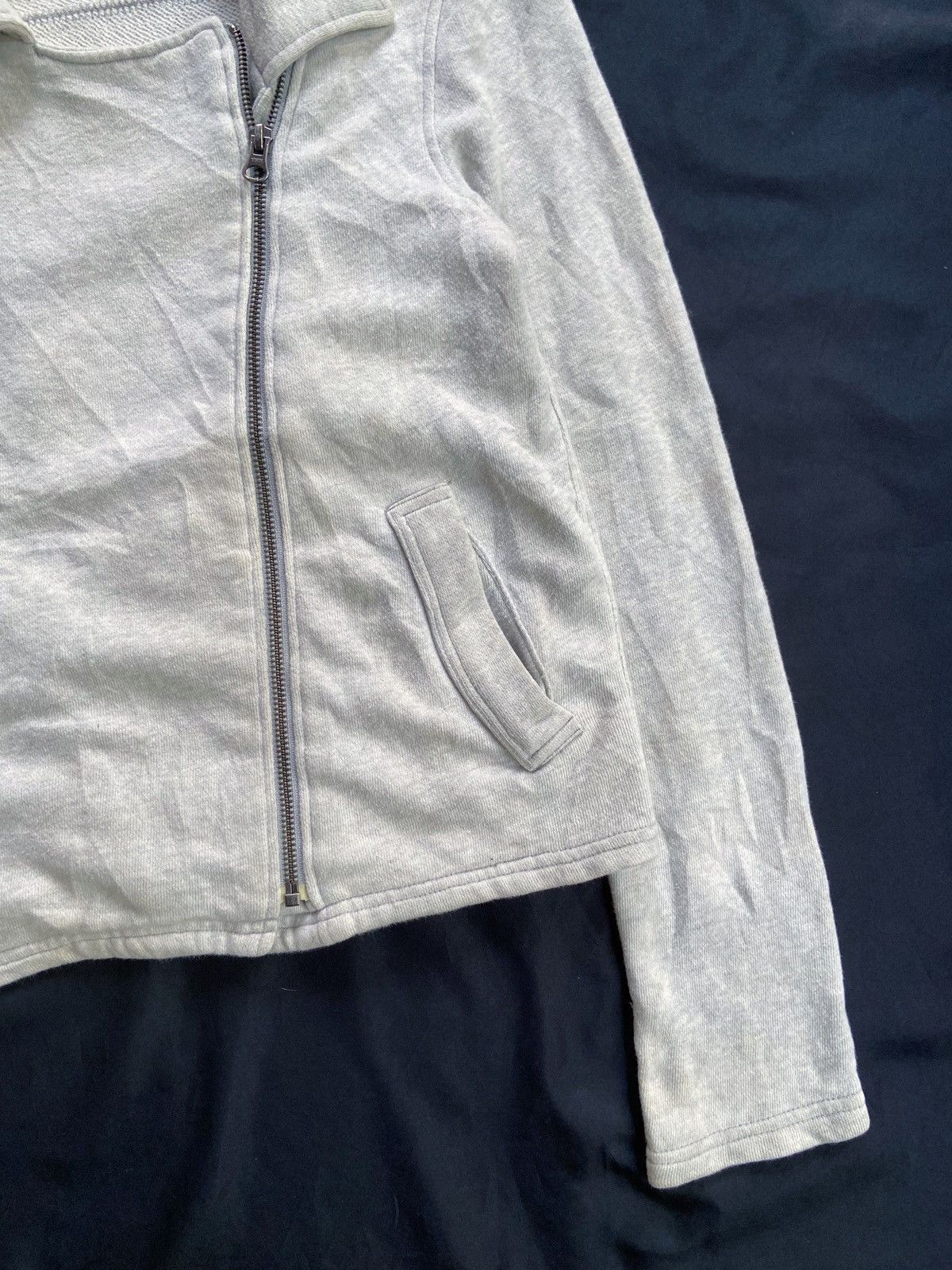 Japanese Brand MUJI U.S ASYMMETRICAL ZIP STYLE COTTON JACKET Size US S / EU 44-46 / 1 - 3 Thumbnail