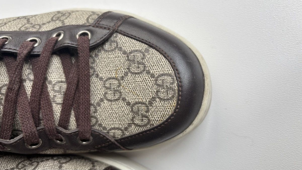 Gucci Gucci Hi Top Sneaker Mens Monogram Rare Boots Size US 7 / EU 40 - 5 Thumbnail