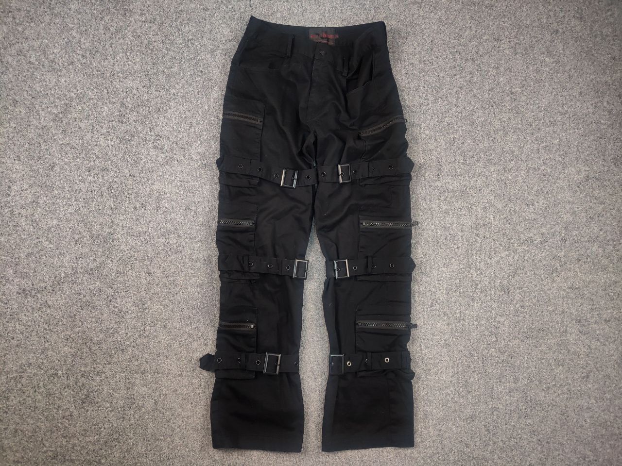 If Six Was Nine Queen Of Darkness Cargo Bomdage Pants Hysteric Opium LGB Size US 32 / EU 48 - 6 Thumbnail