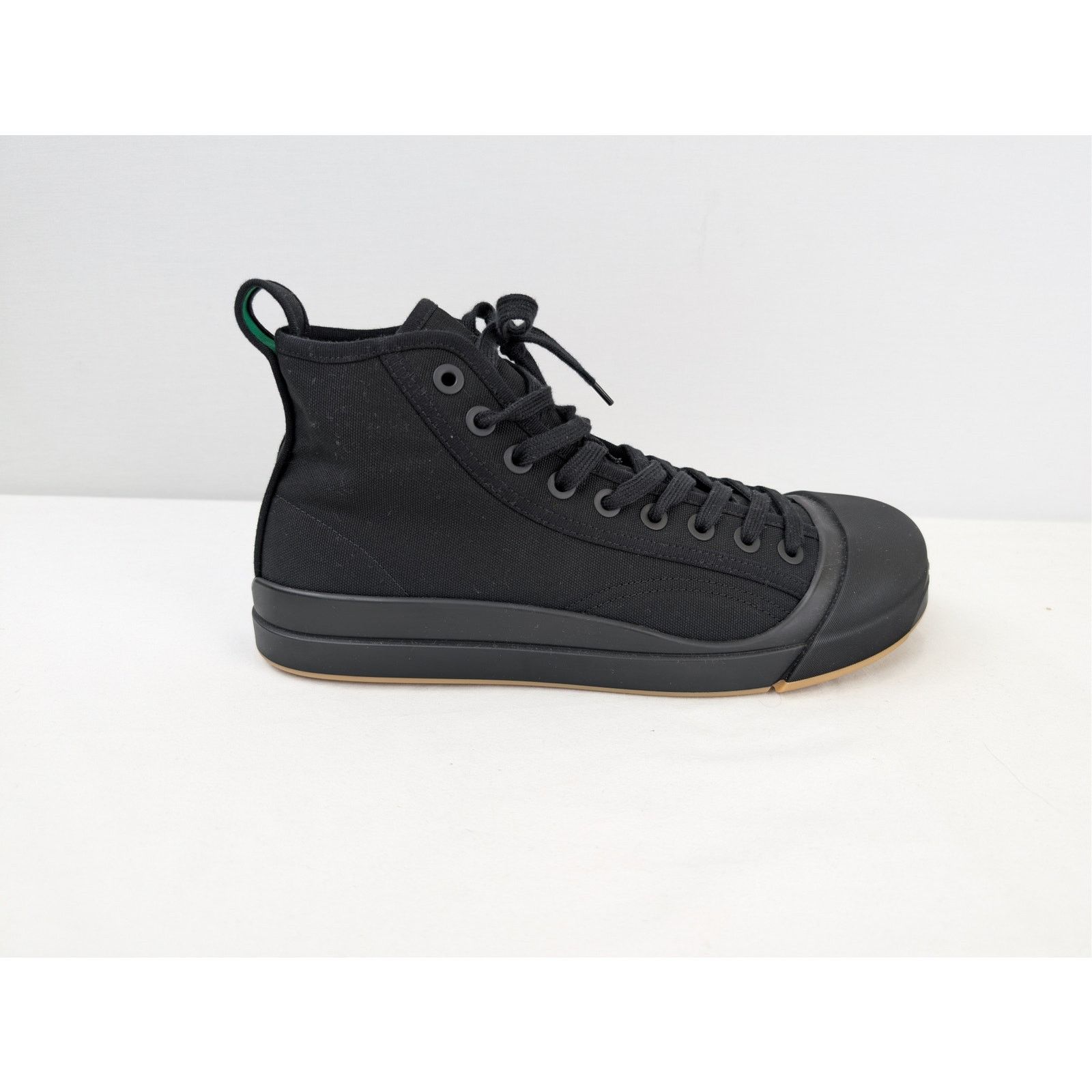 Bottega Veneta o1rshd1 Canvas Vulcan Sneaker in Black Size US 9 / EU 42 - 4 Thumbnail
