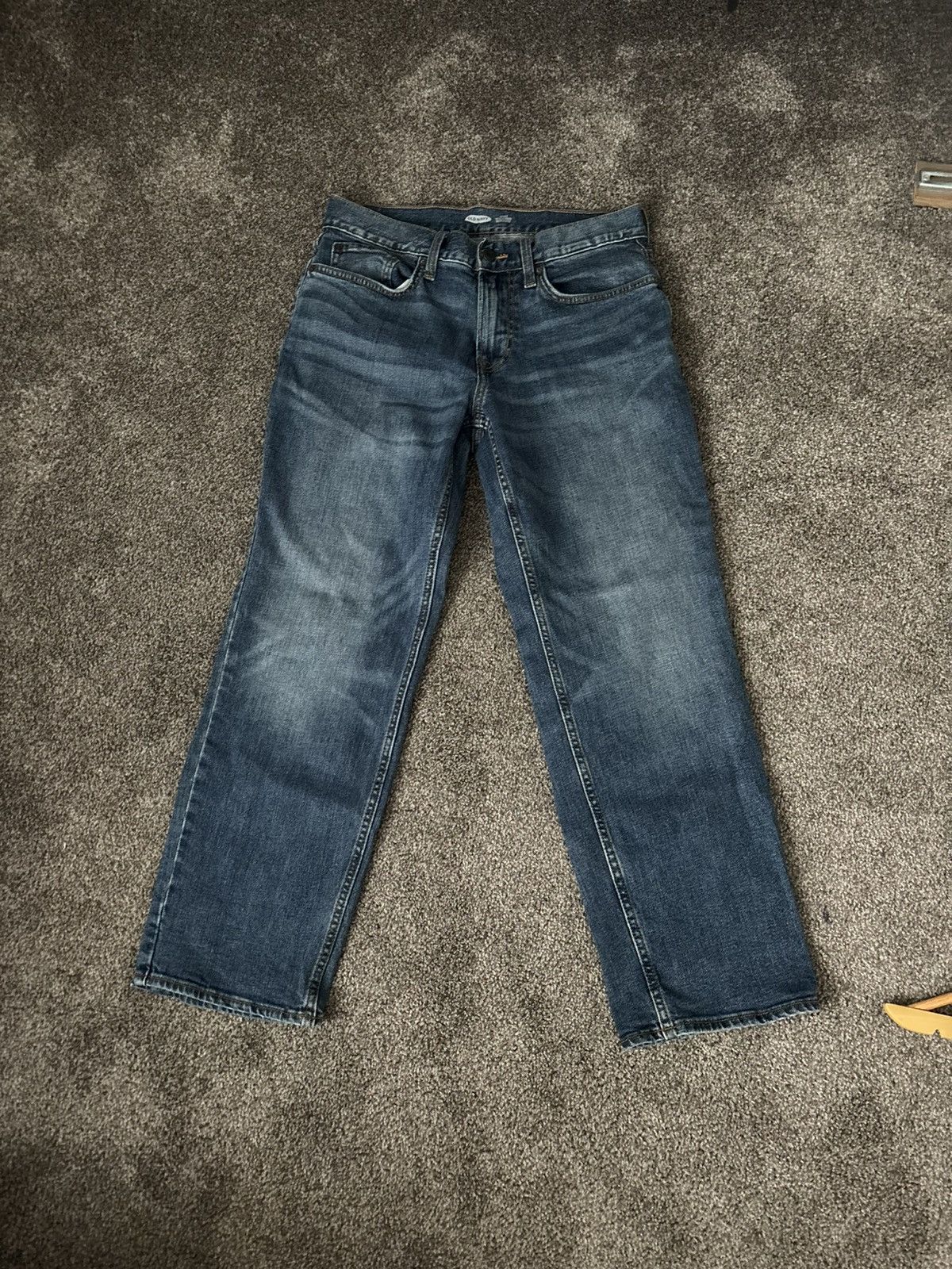Old Navy × Vintage 32" Blue Loose Jeans Size US 32 / EU 48 - 1 Thumbnail