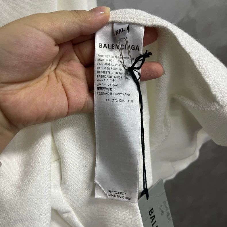 Balenciaga Balenciaga Alphanprinted hooded zip-up long-sleeve sweatsh Size US XXL / EU 58 / 5 - 3 Thumbnail