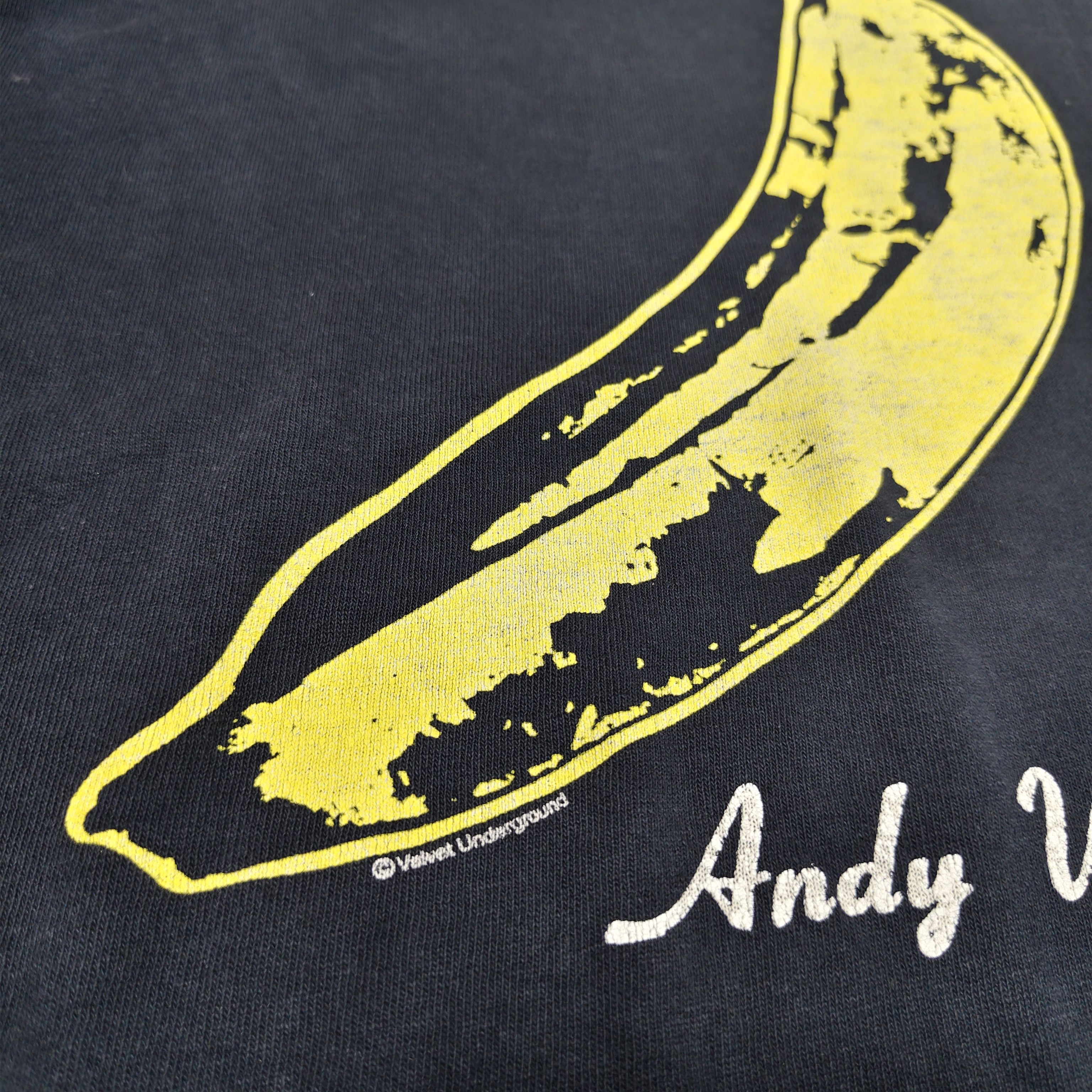 Andy Warhol 90s The Velvet Underground & Nico "Andy Warhol Banana" #F Size US L / EU 52-54 / 3 - 4 Thumbnail