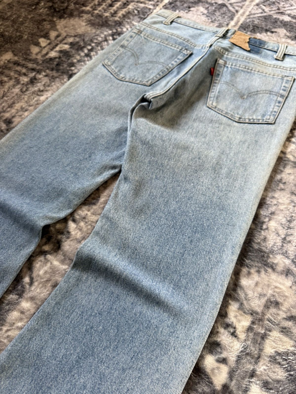 Levi's 70s Vintage Levis 517 Talon Zipper Flared Bootcut Jeans Size US 29 - 12 Thumbnail