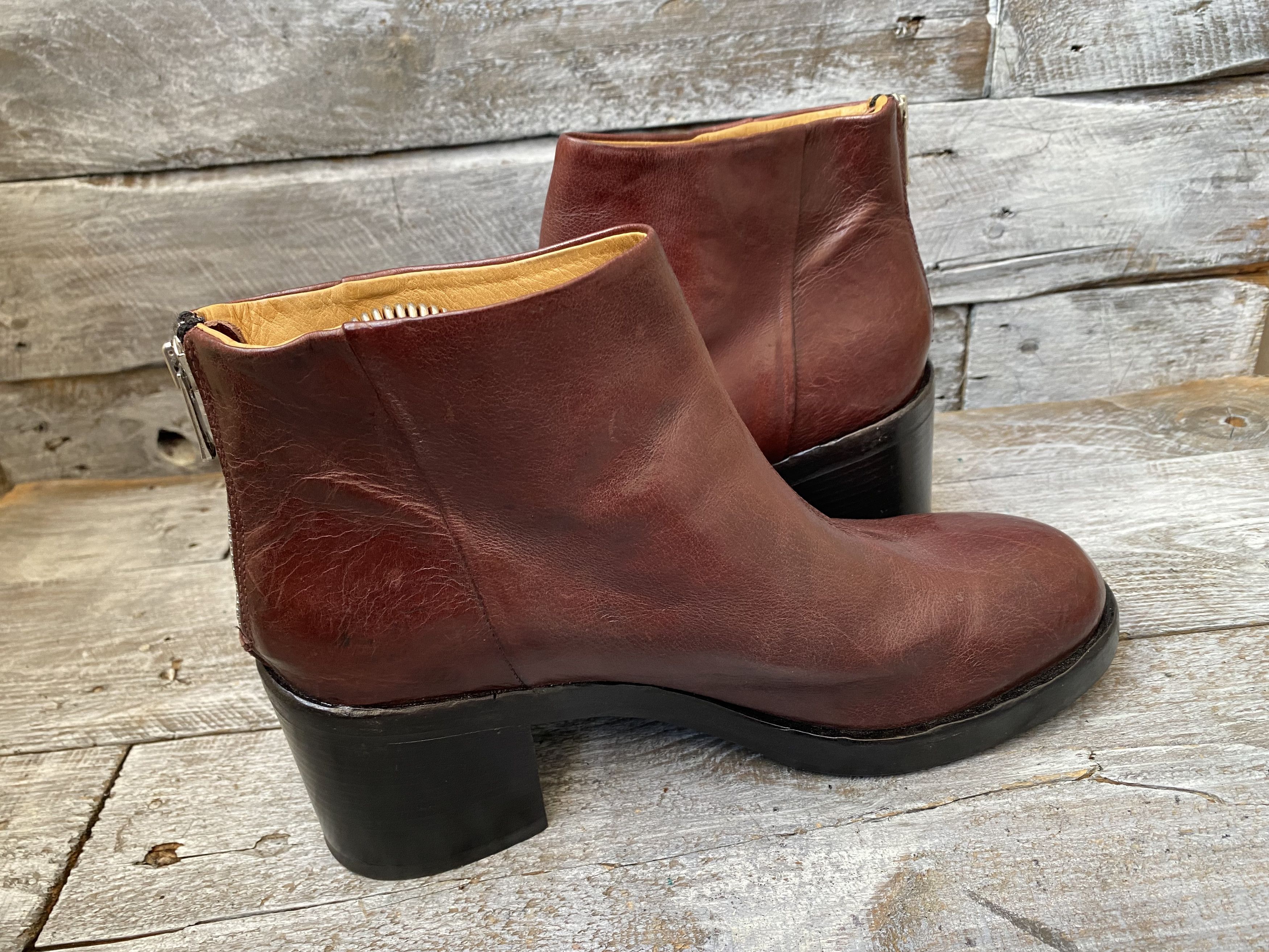 Guidi × Officine Creative Officine CreativeX guidi burgundy leather boots sz 39 Size US 8.5 / IT 38.5 - 12 Thumbnail