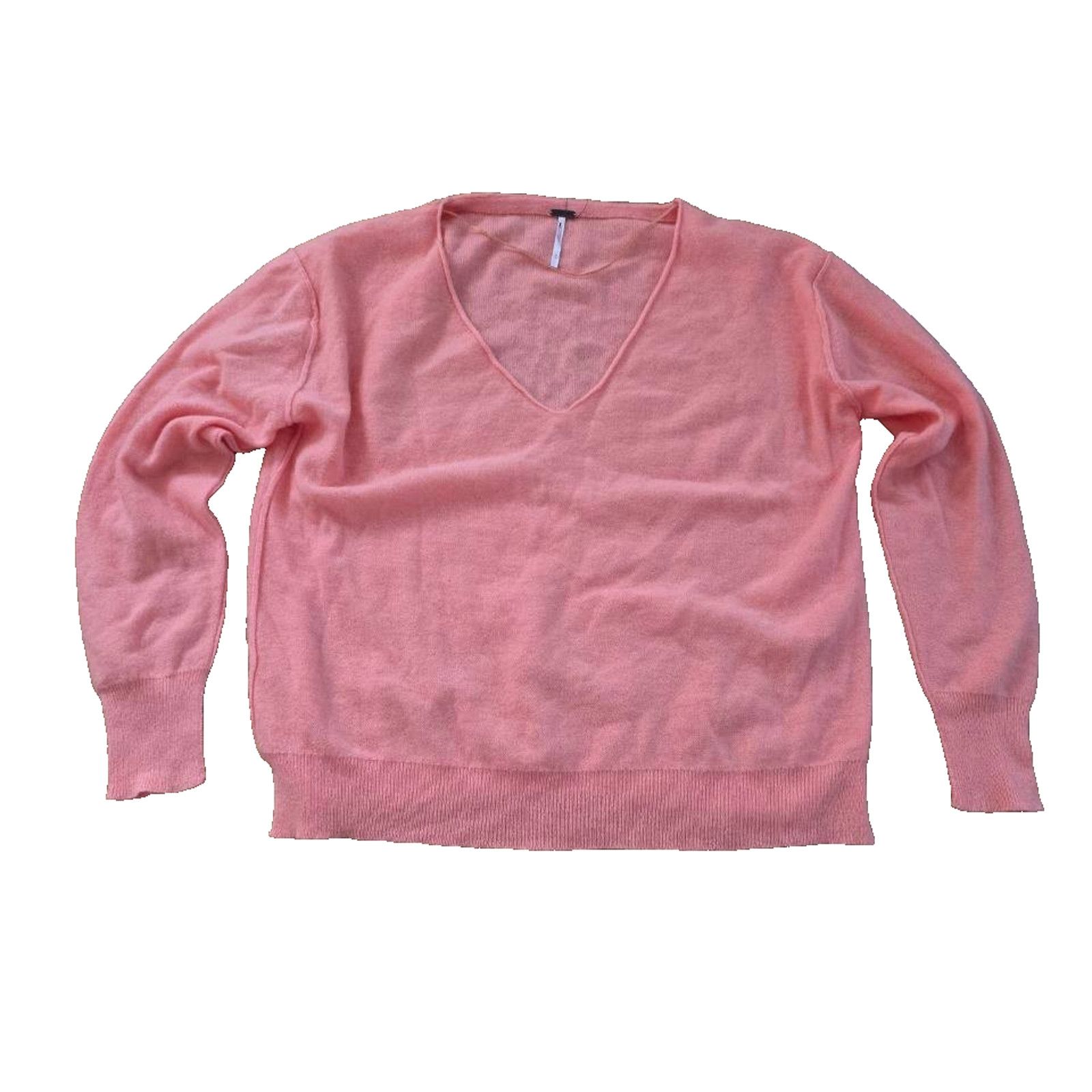Free People Free People 100% Pullover Medium coral A001490 Size M / US 6-8 / IT 42-44 - 2 Thumbnail