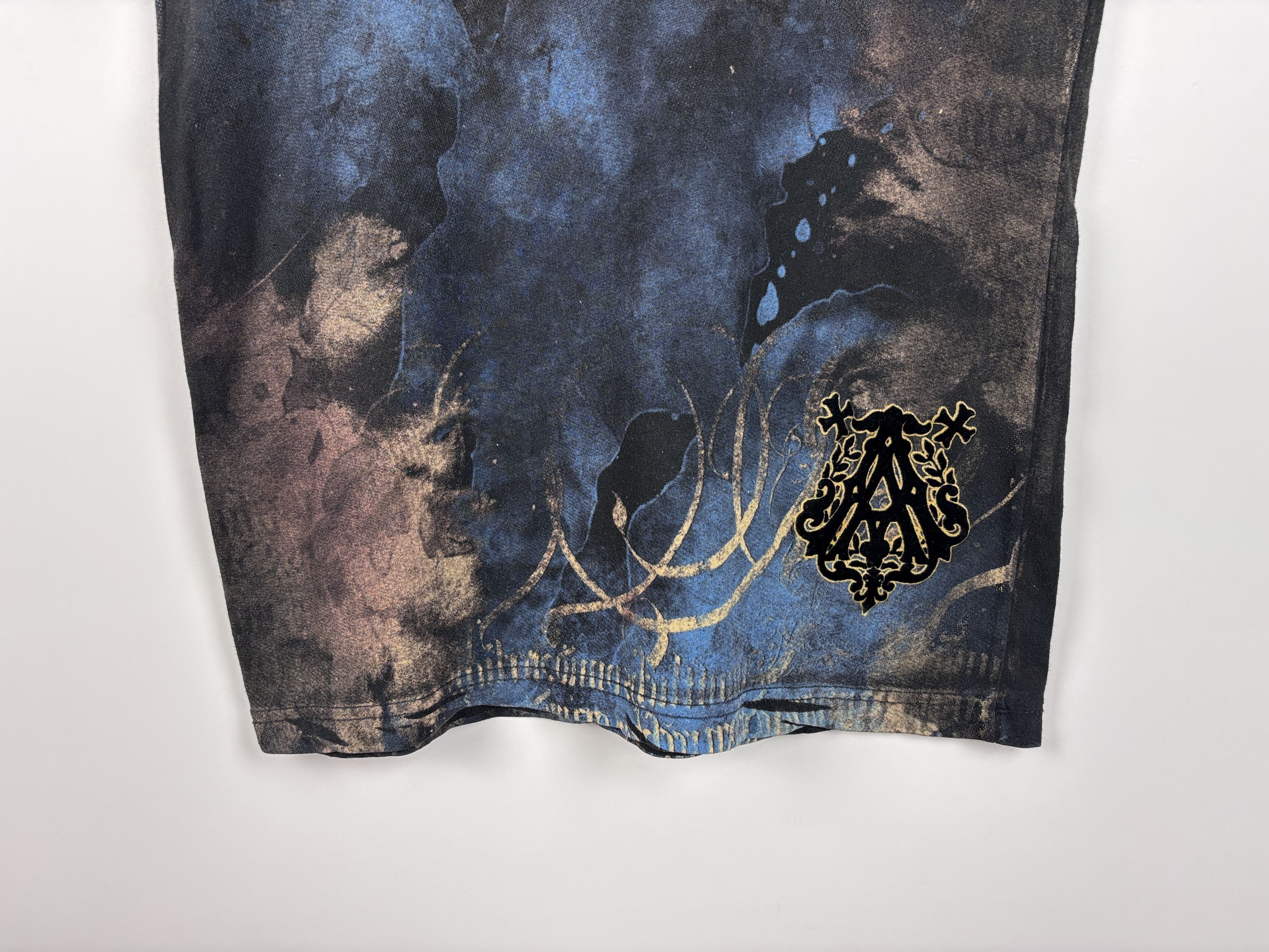 Affliction Womens Archaic by Affliction T-Shirt Black Blue Size S Size S / US 4 / IT 40 - 3 Thumbnail