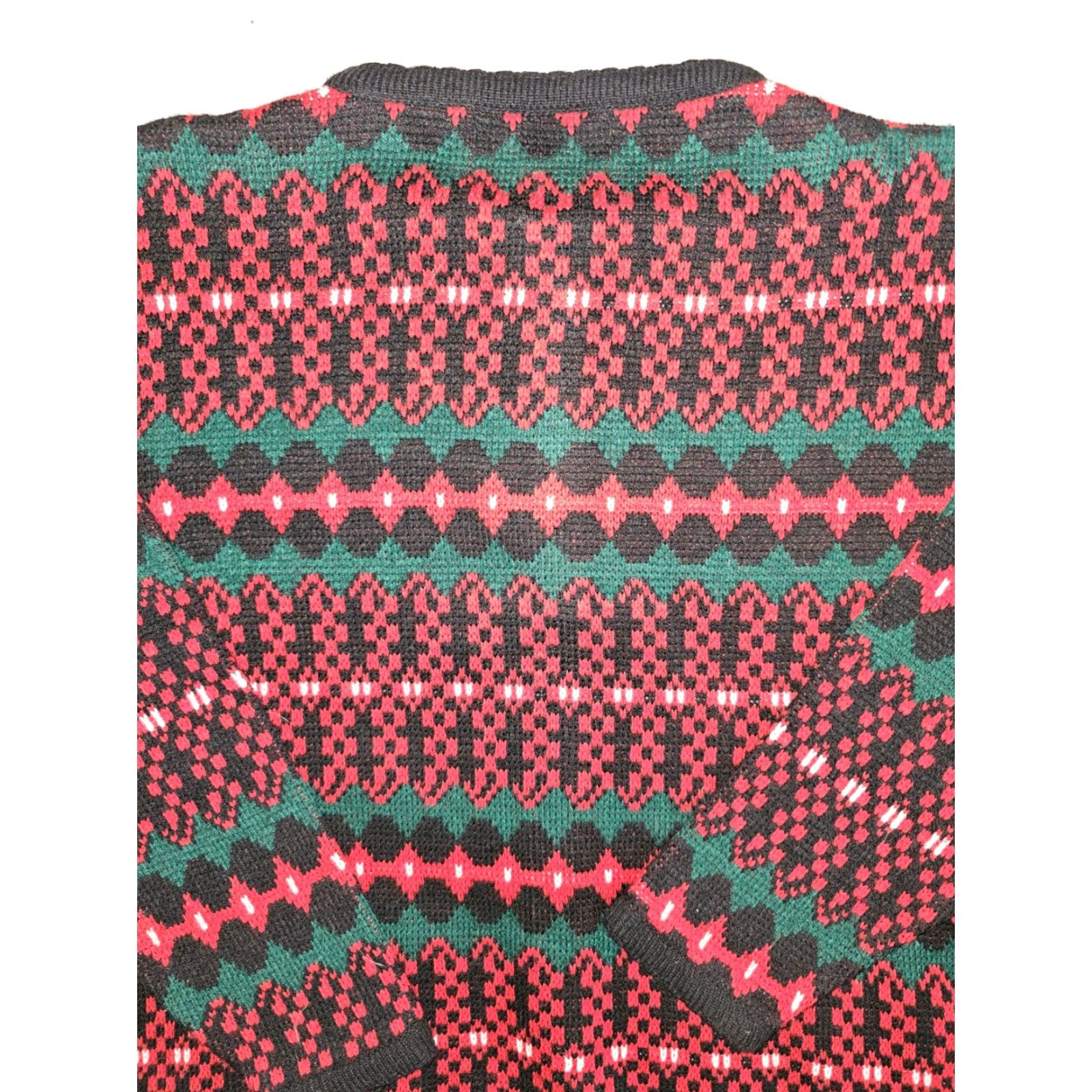 Vintage VINTAGE Tally Ho Sweater Cardigan Button-Up Christmas Holiday Red Women's Size Small Size S / US 4 / IT 40 - 7 Thumbnail