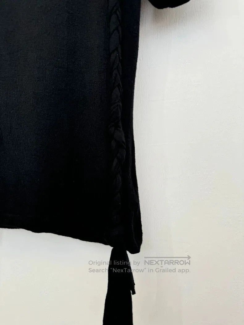 Yohji Yamamoto Yohji Yamamoto Braided Short Sleeve T-Shirt Size US M / EU 48-50 / 2 - 4 Thumbnail