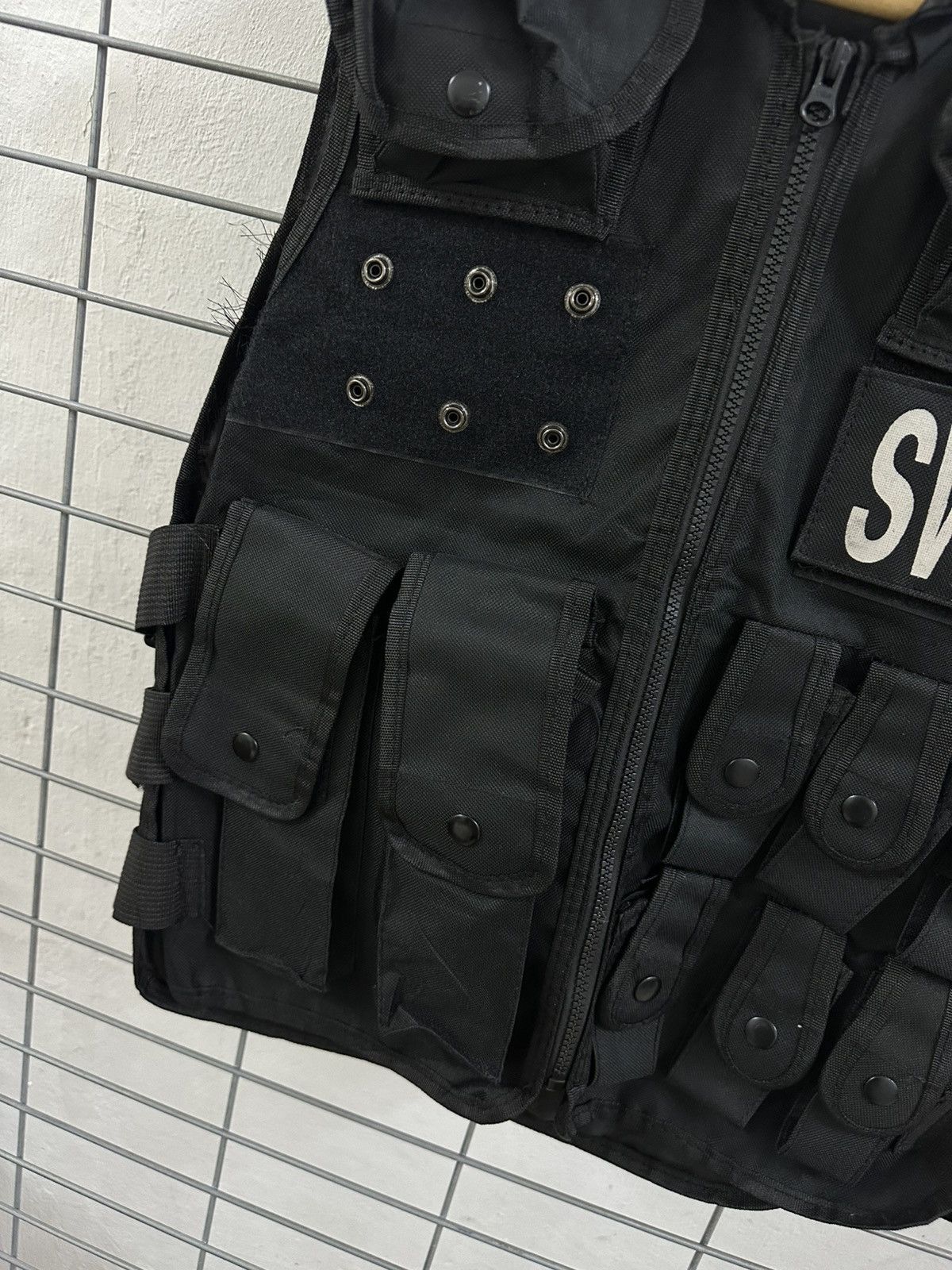 Vintage Vintage SWAT Vest Sleeveless Uniform Tactical Jacket Size 36S - 6 Thumbnail