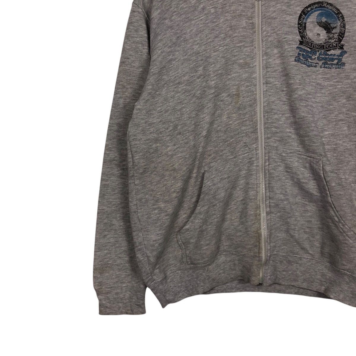 Japanese Brand 📌Vintage Zipper Hoodie Sweater T&C Surf Big Logo Size US L / EU 52-54 / 3 - 5 Thumbnail