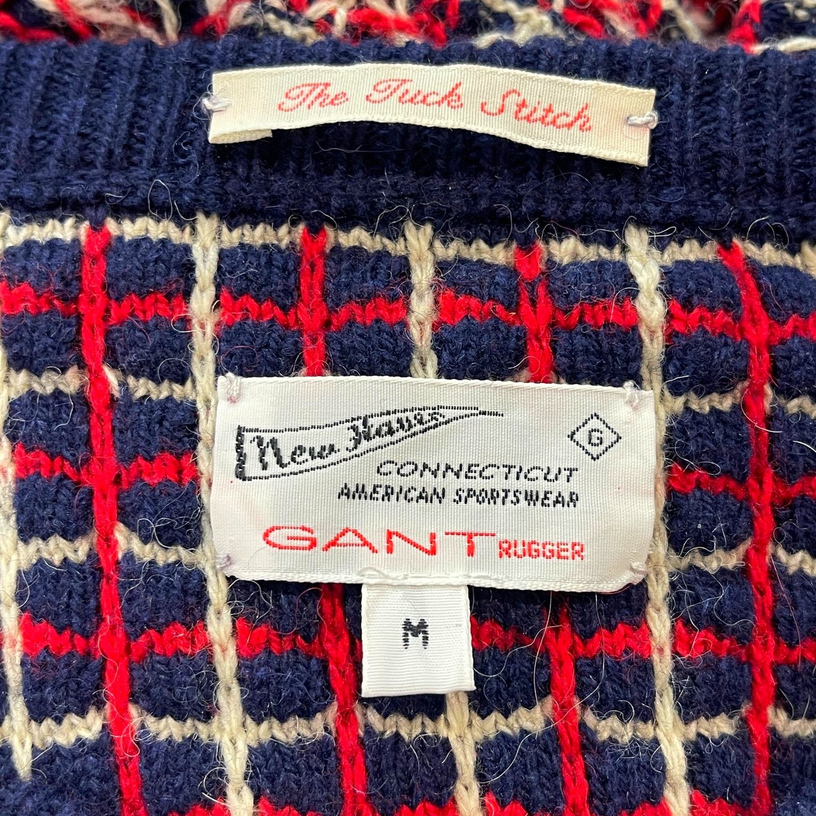 Gant GANT Rugger New Haven Women's The Tuck Stitch Sweater Size M Size M / US 6-8 / IT 42-44 - 4 Thumbnail