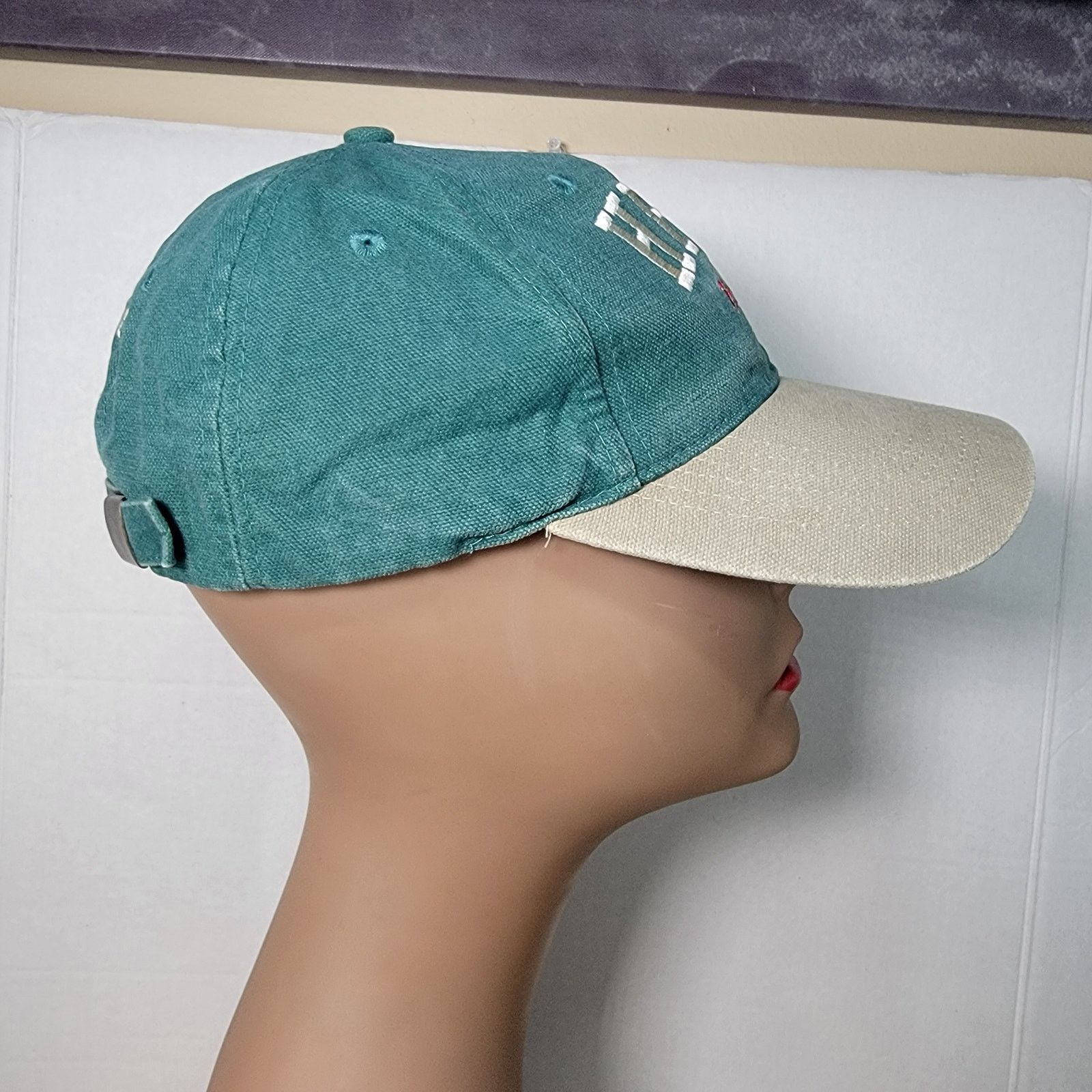 Hard Rock Cafe Hard Rock Cafe Mexico Adjustable Green Ballcap Size ONE SIZE - 3 Thumbnail