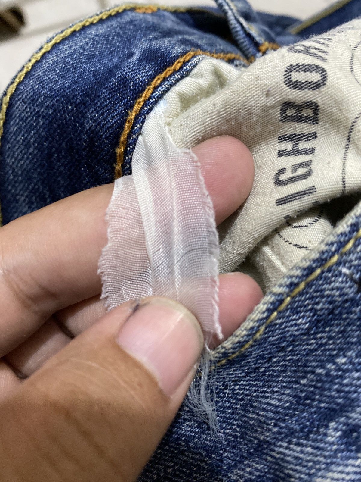 Neighborhood Neighborhood narrow denim pants Size US 31 - 15 Thumbnail