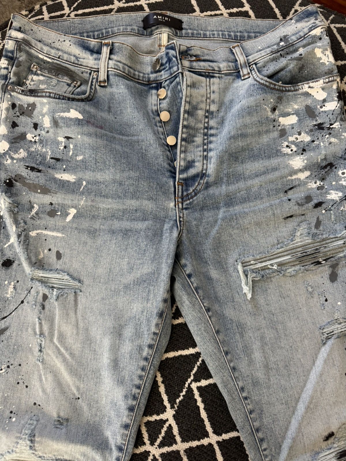 Amiri Amiri mx1 painter splatter jeans size 36 Size US 36 / EU 52 - 6 Thumbnail
